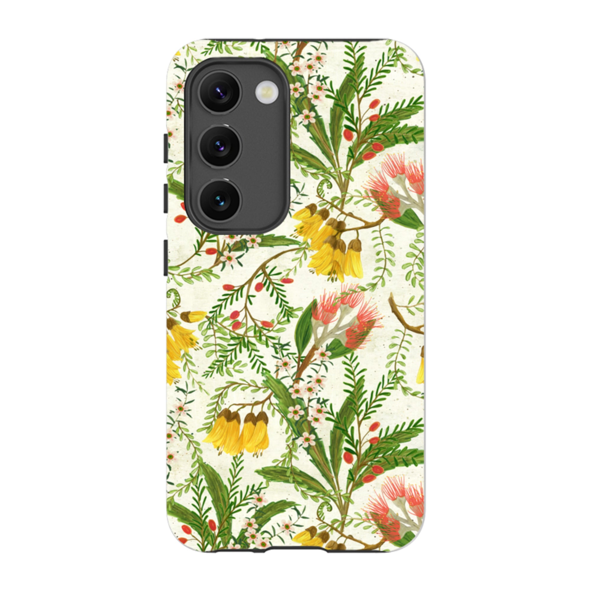 Samsung Tough Case - Kowhai And Bottle Brush By Katherine Quinn