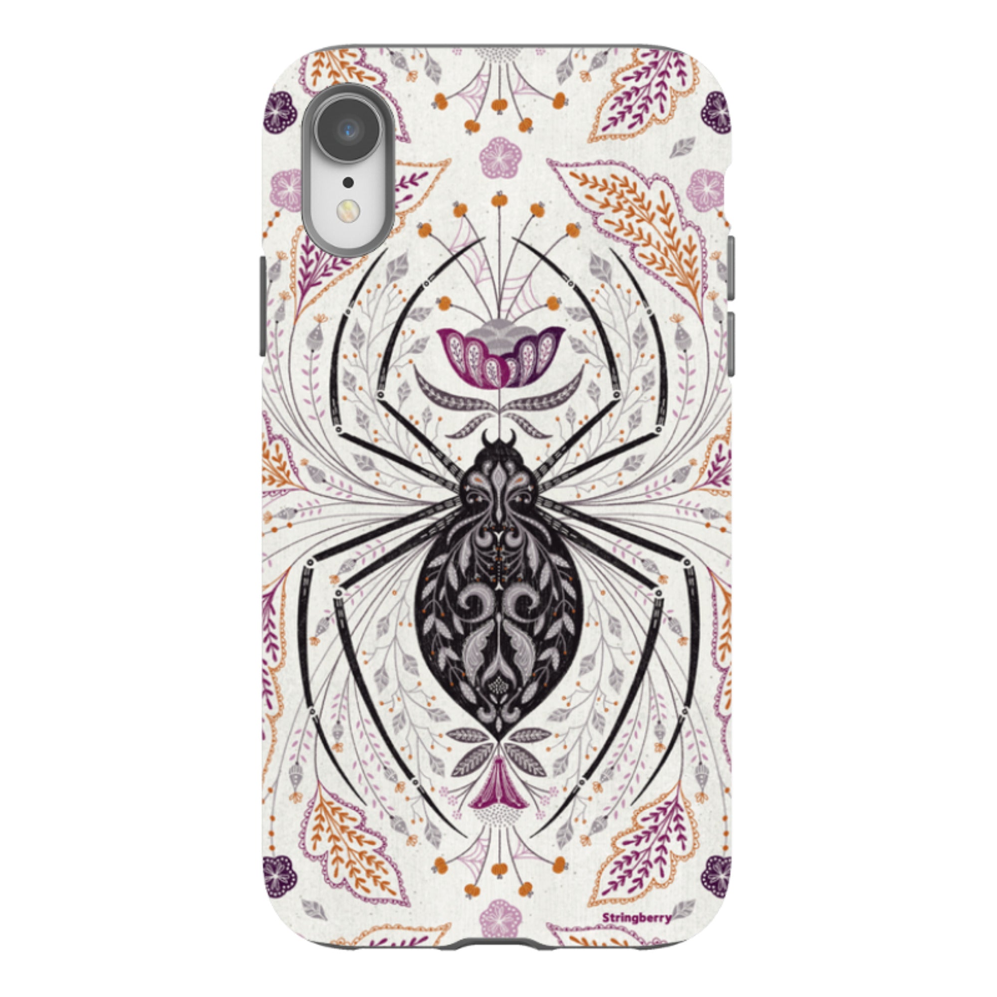 iPhone Tough Case - Spider By Jenny Zemanek
