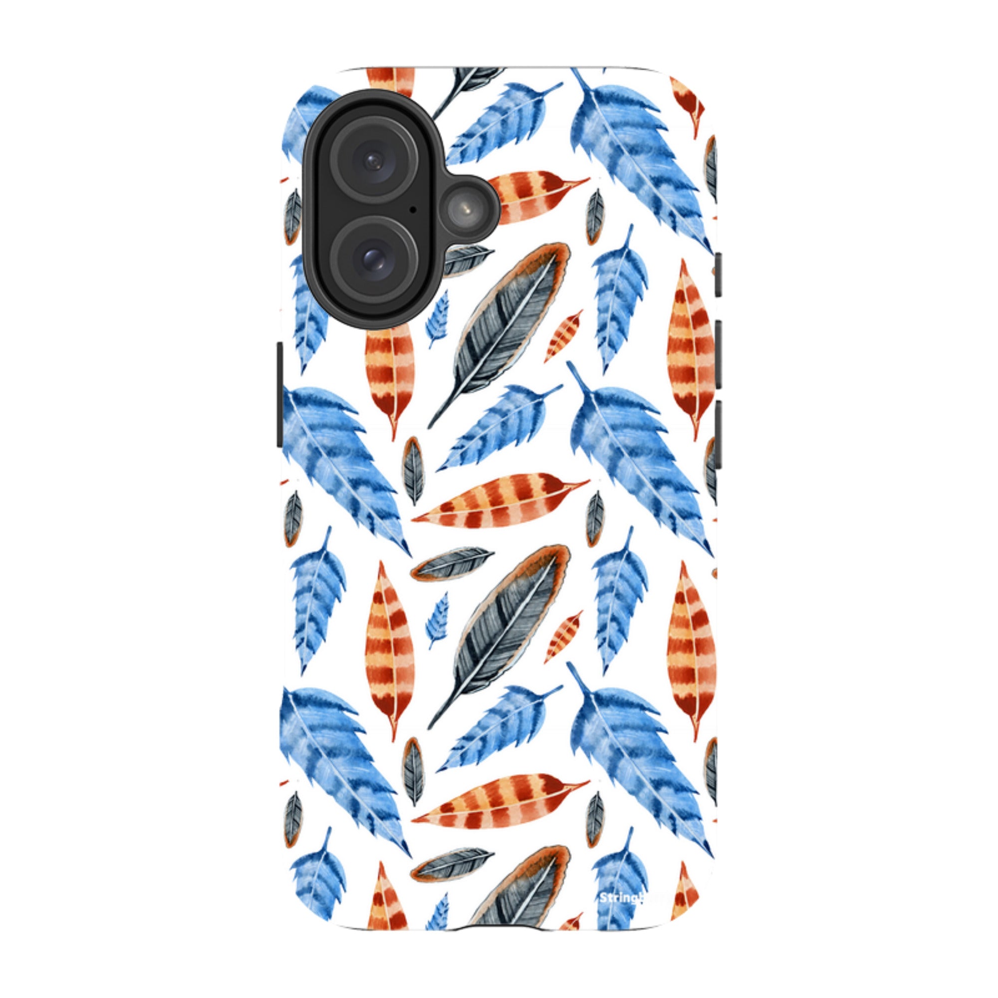 iPhone Tough Case - Multi Feathers