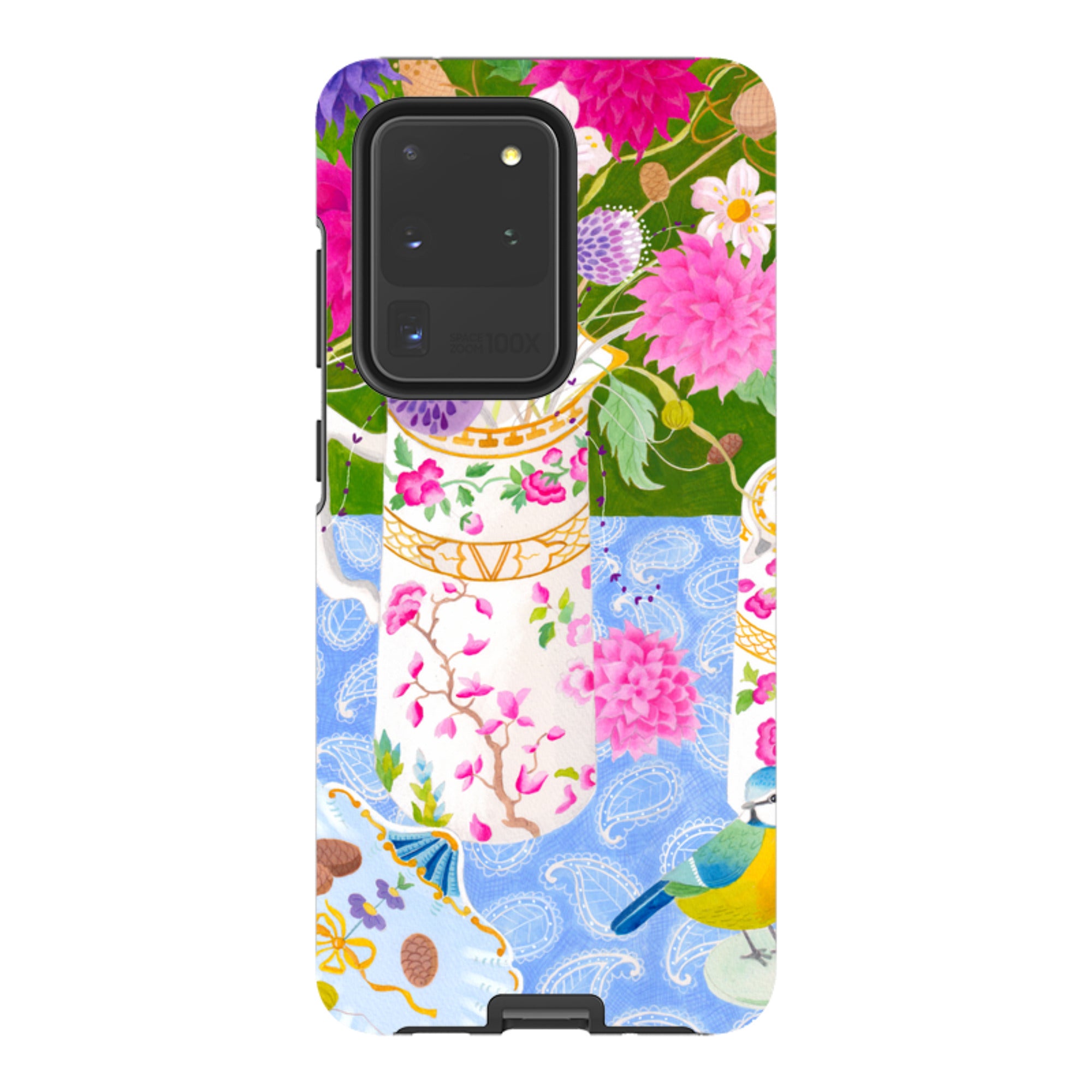 Samsung Tough Case - Dahlias By Bex Parkin