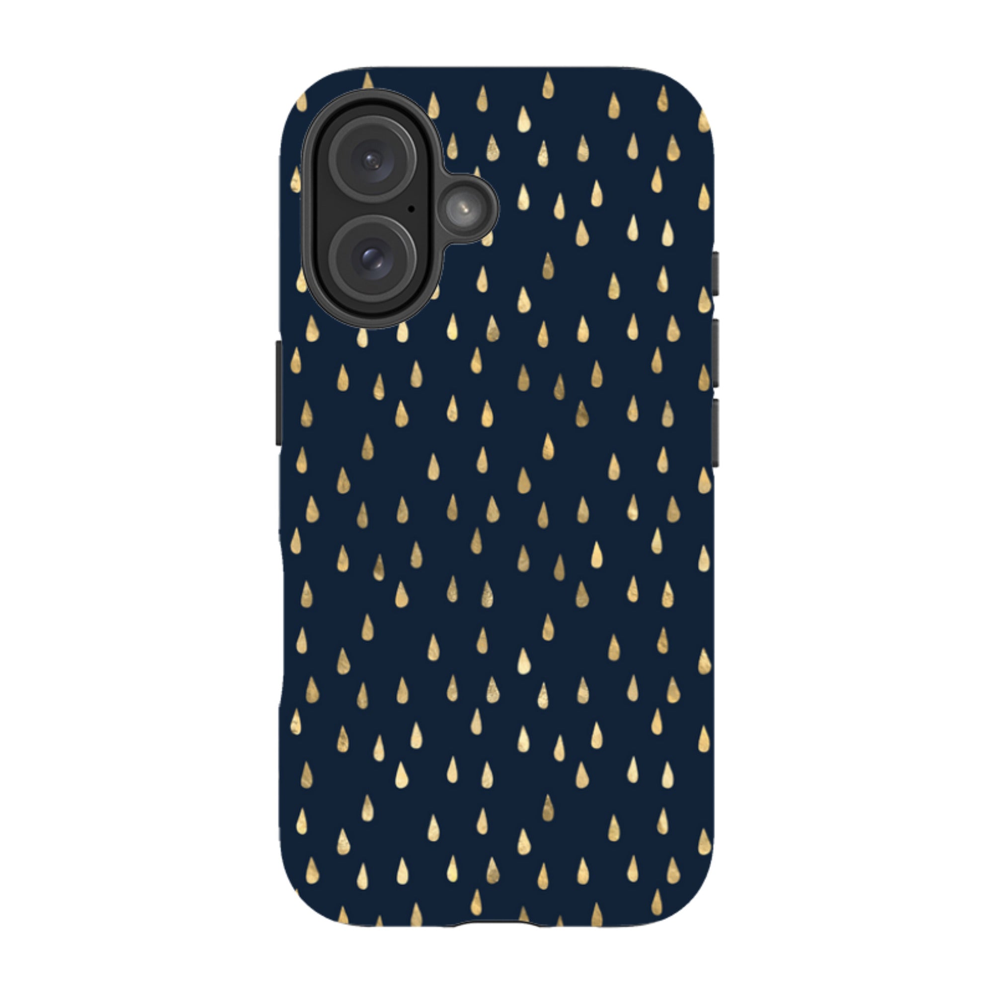 iPhone Tough Case - Blue Rain