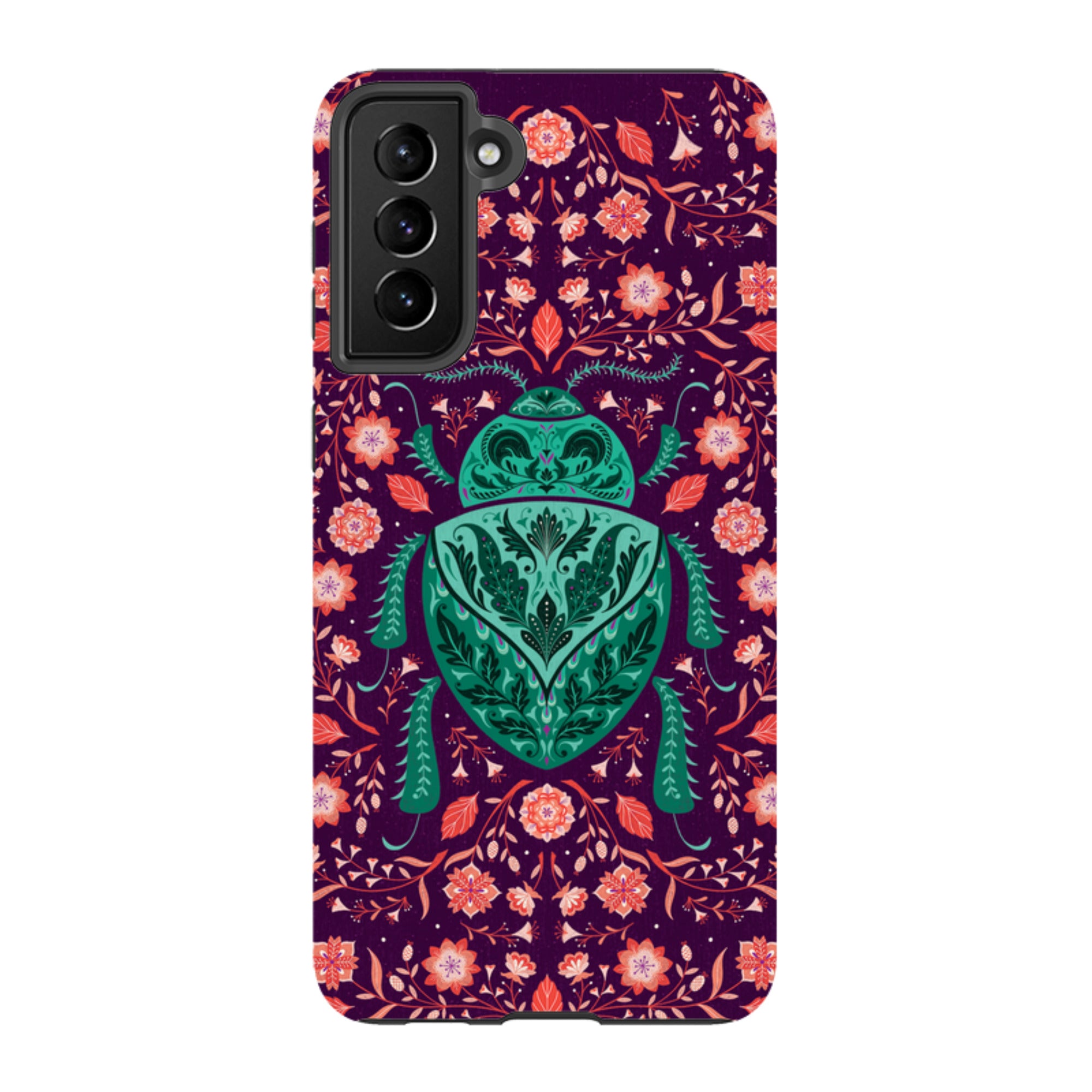 Samsung Tough Case - Beetle By Jenny Zemanek