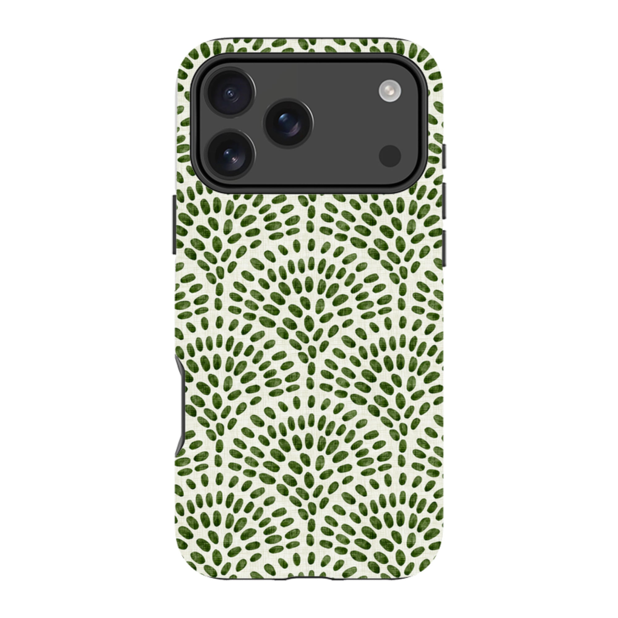 iPhone MagSafe Tough Case - Scallop - Green By Katherine Quinn