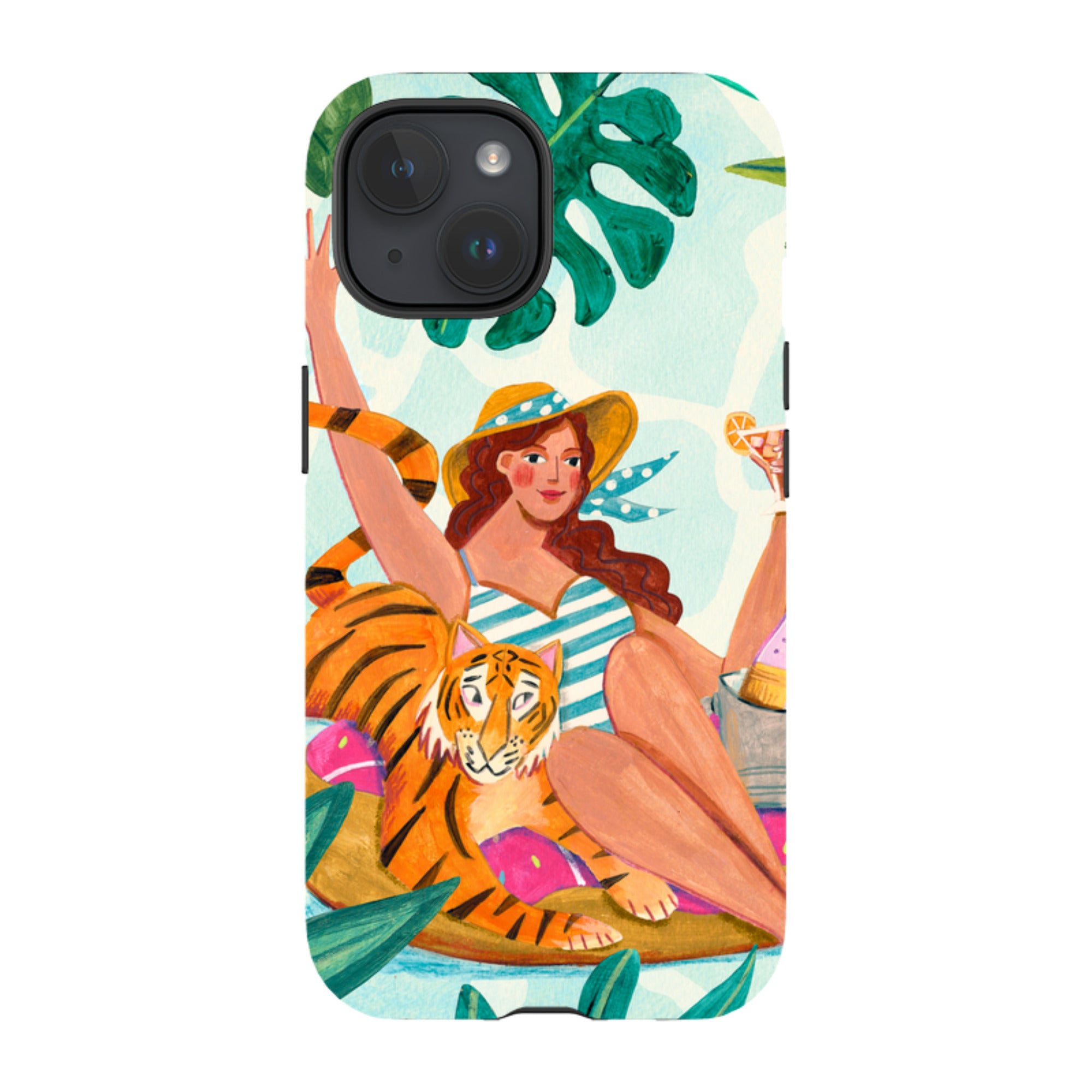 iPhone MagSafe Tough Case -  Pool By Caroline Bonne Muller