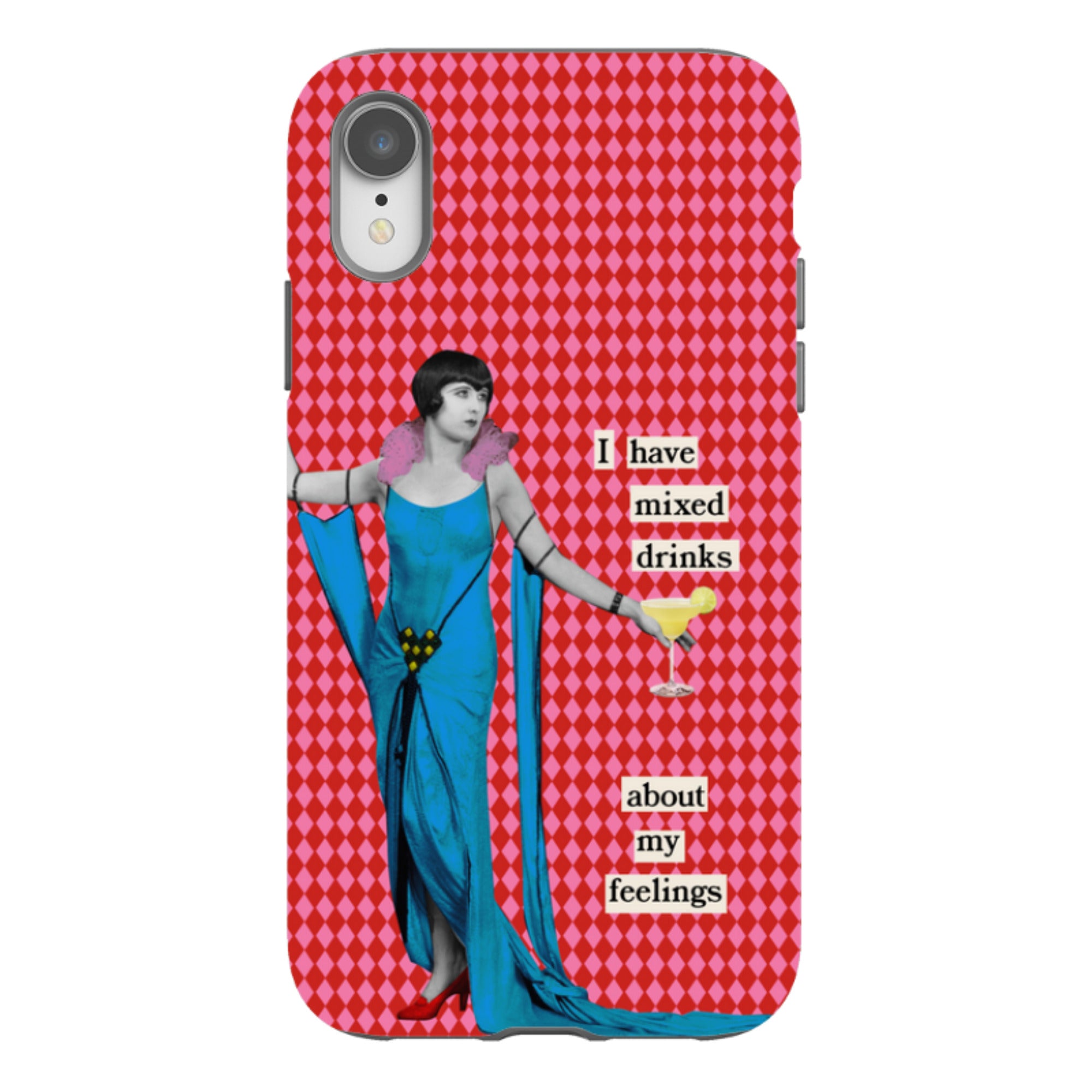 iPhone Tough Case - Mixed Drinks By Clare Jordan