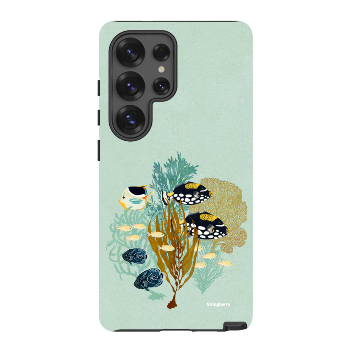 Samsung Tough Case - Fish Town By Katherine Quinn