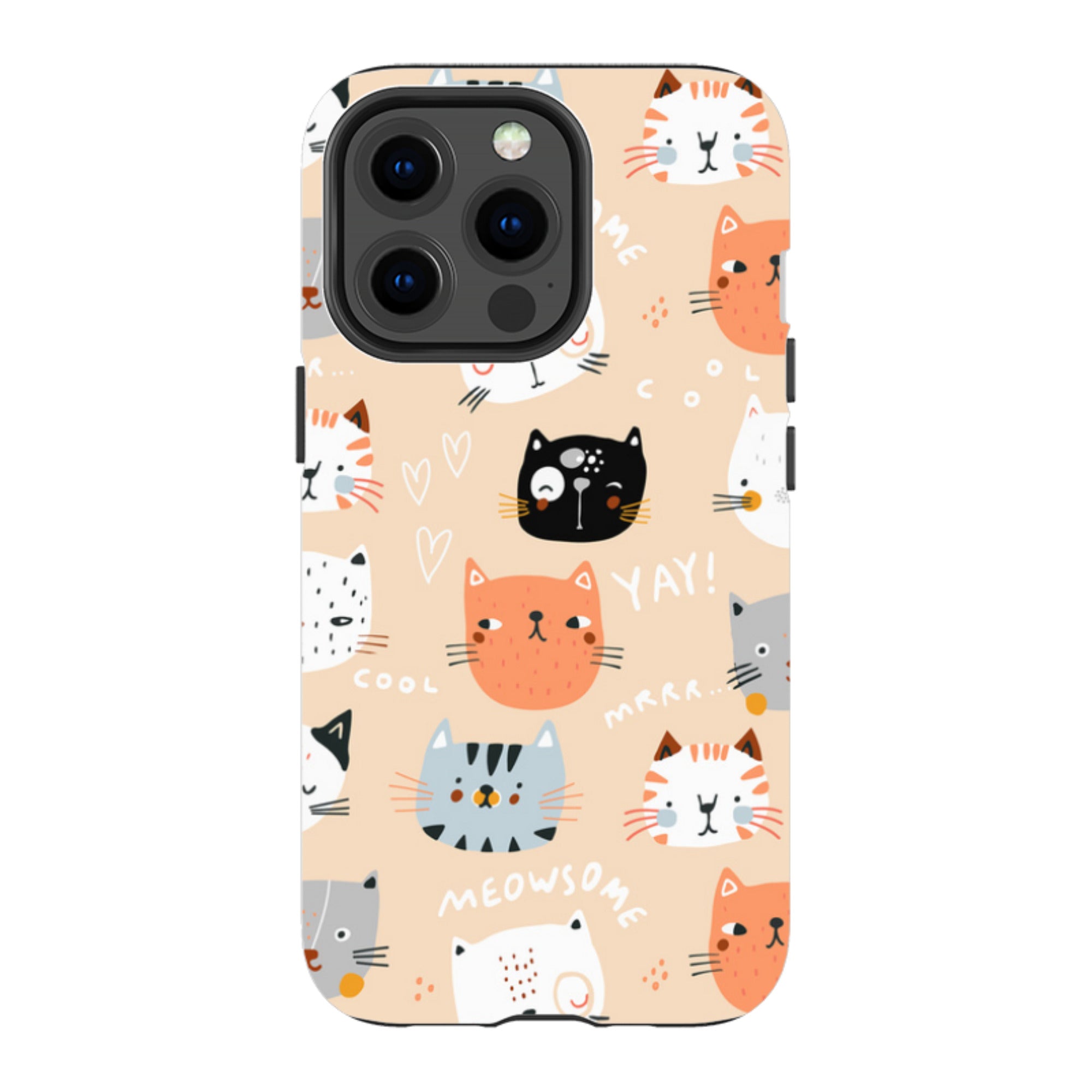 iPhone Tough Case - Meowsome