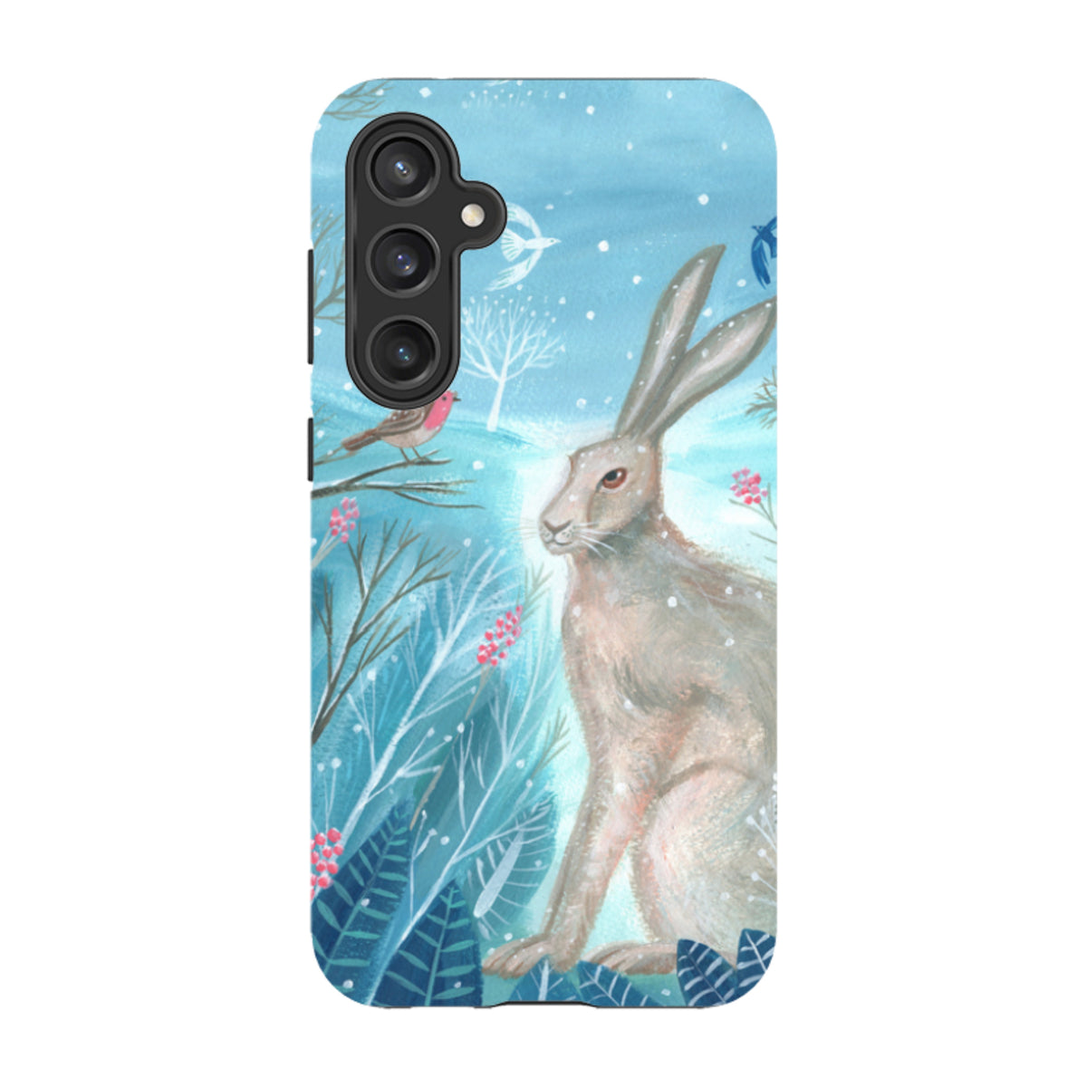 Samsung Tough Case - Winter Hare By Mary Stubberfield