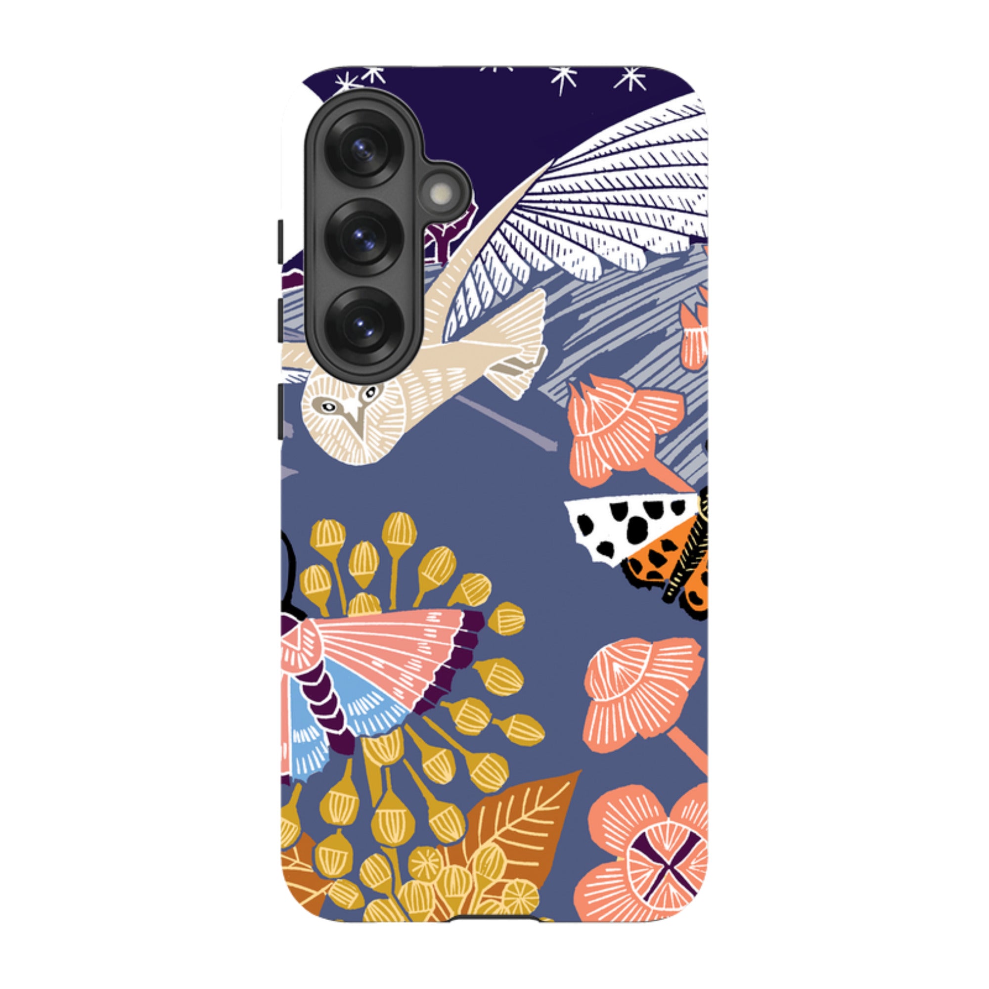 Samsung Tough Case - Evening Barn Owl By Kate Heiss