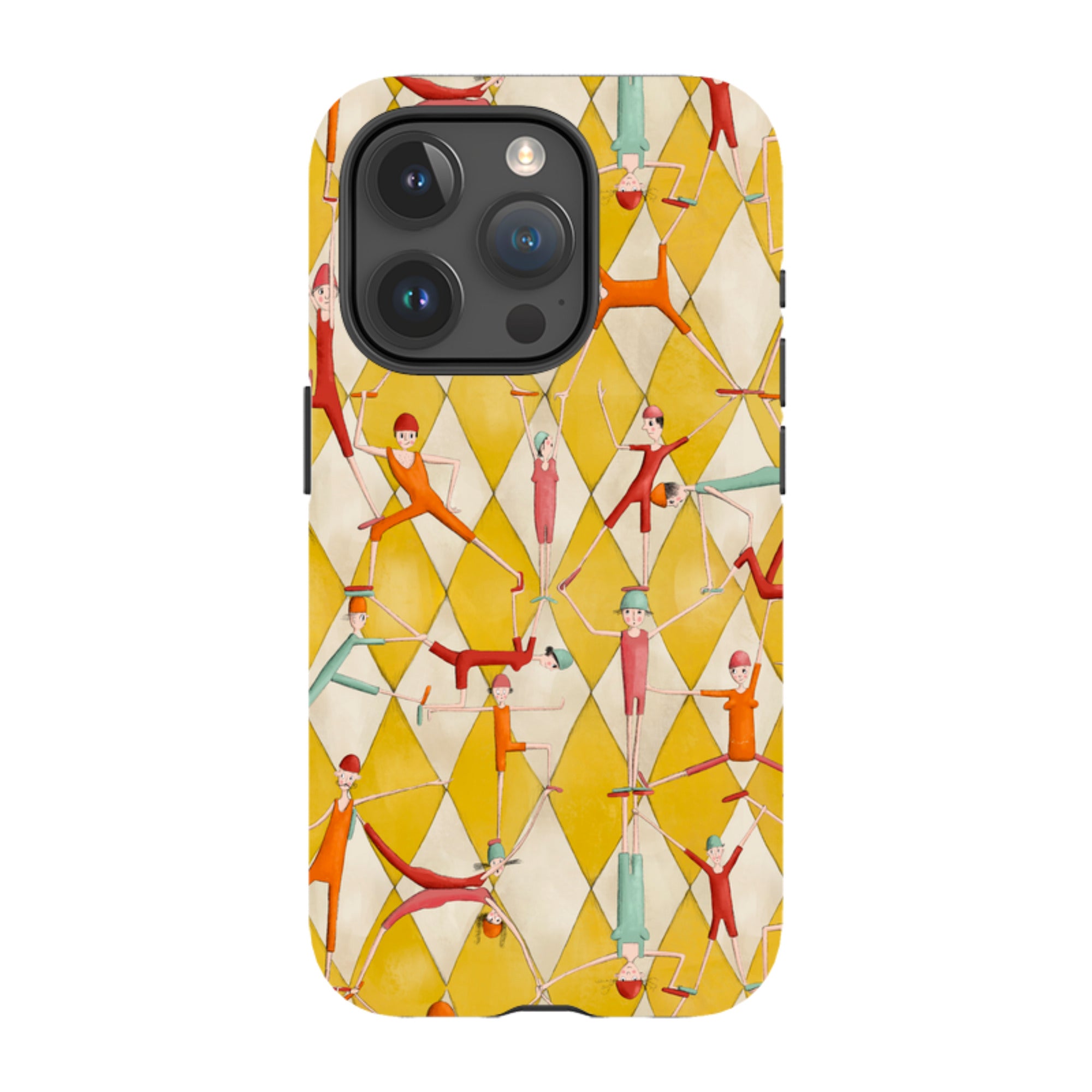 iPhone Tough Case - Acrobats By Maja Lindberg