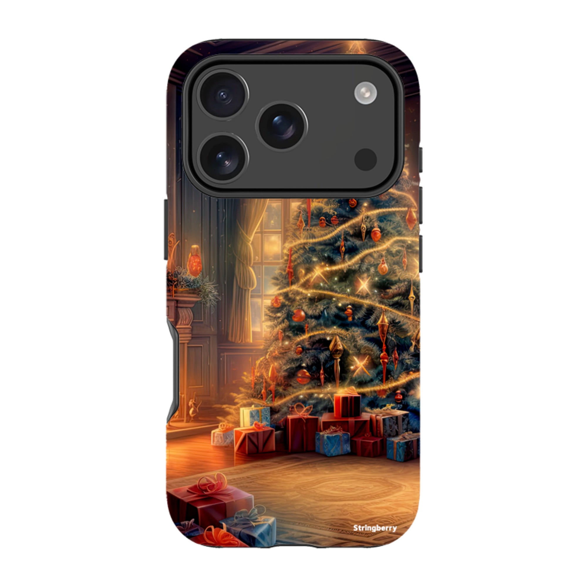 iPhone Tough Case - Holly Jolly Christmas