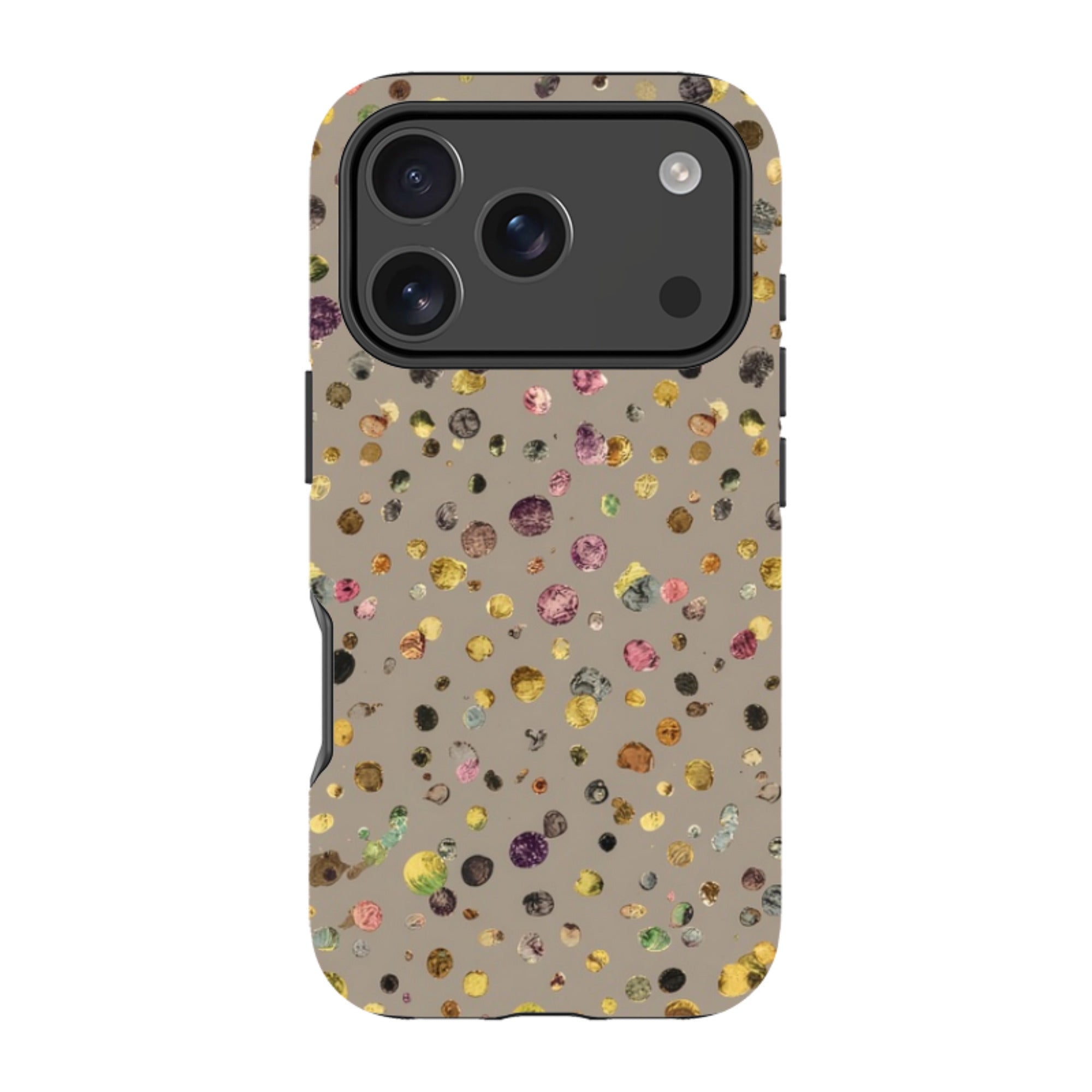 iPhone Case - Grey Polka