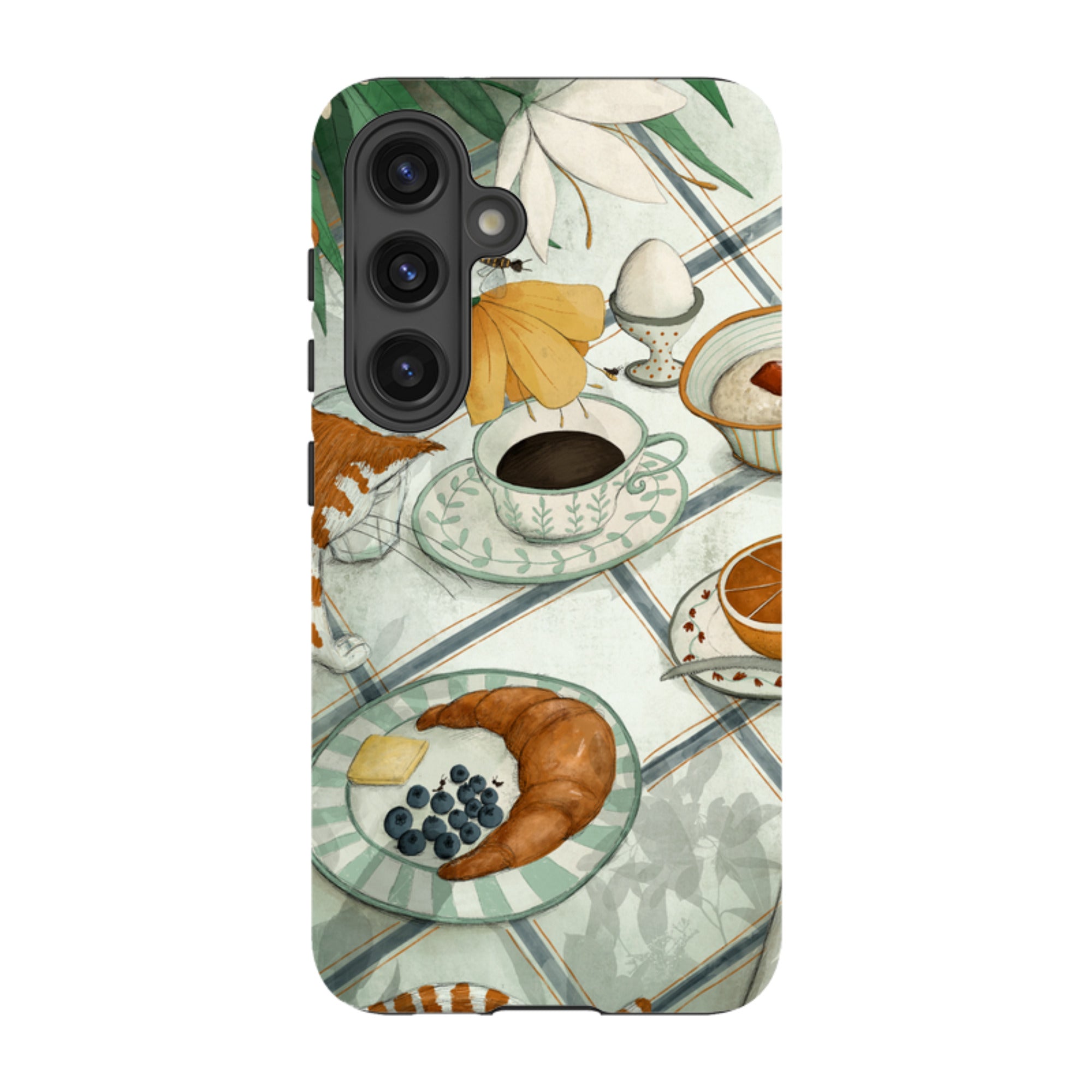 Samsung Tough Case - Hungry Friends By Maja Lindberg