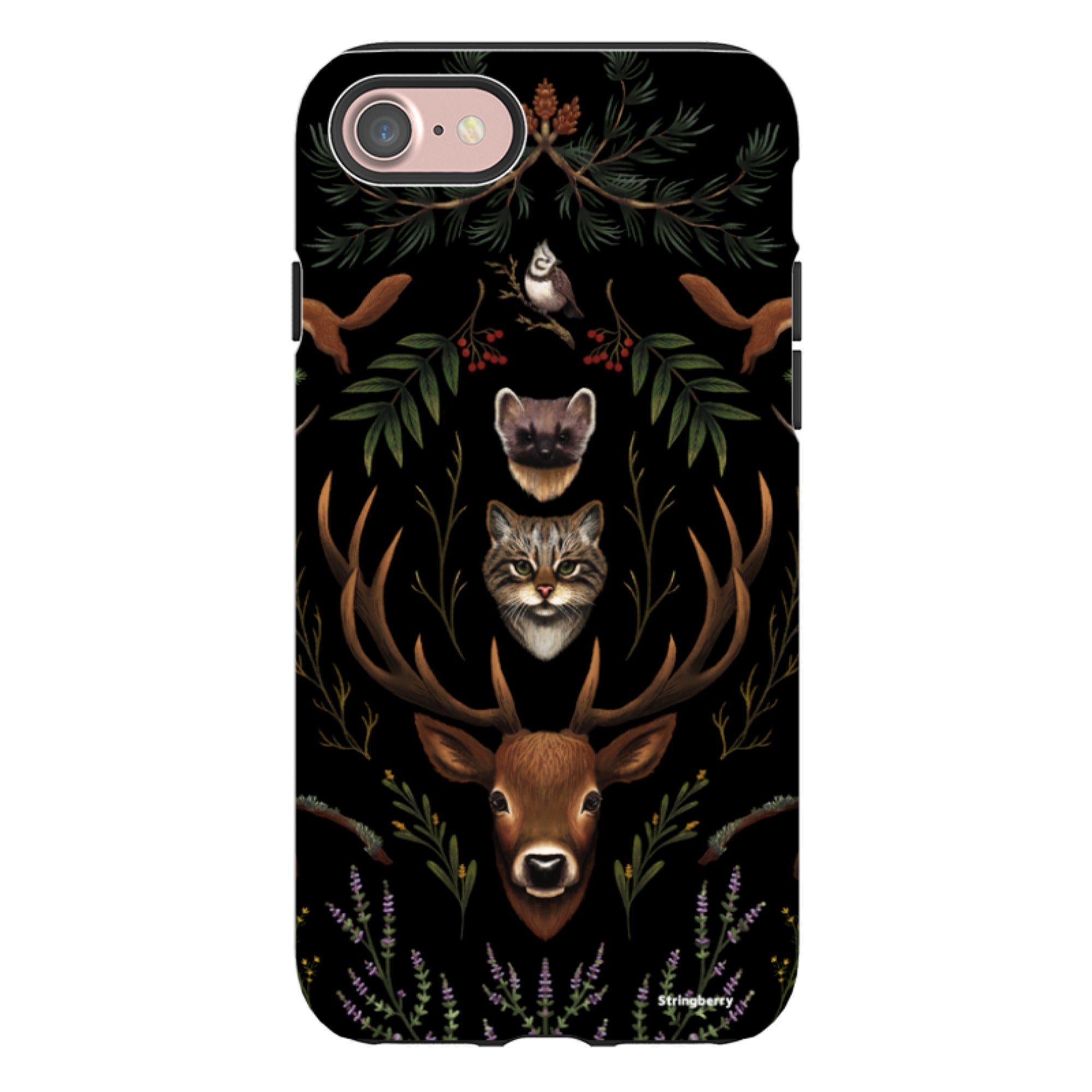 iPhone Tough Case - Highland Wildlife By Anna Stead