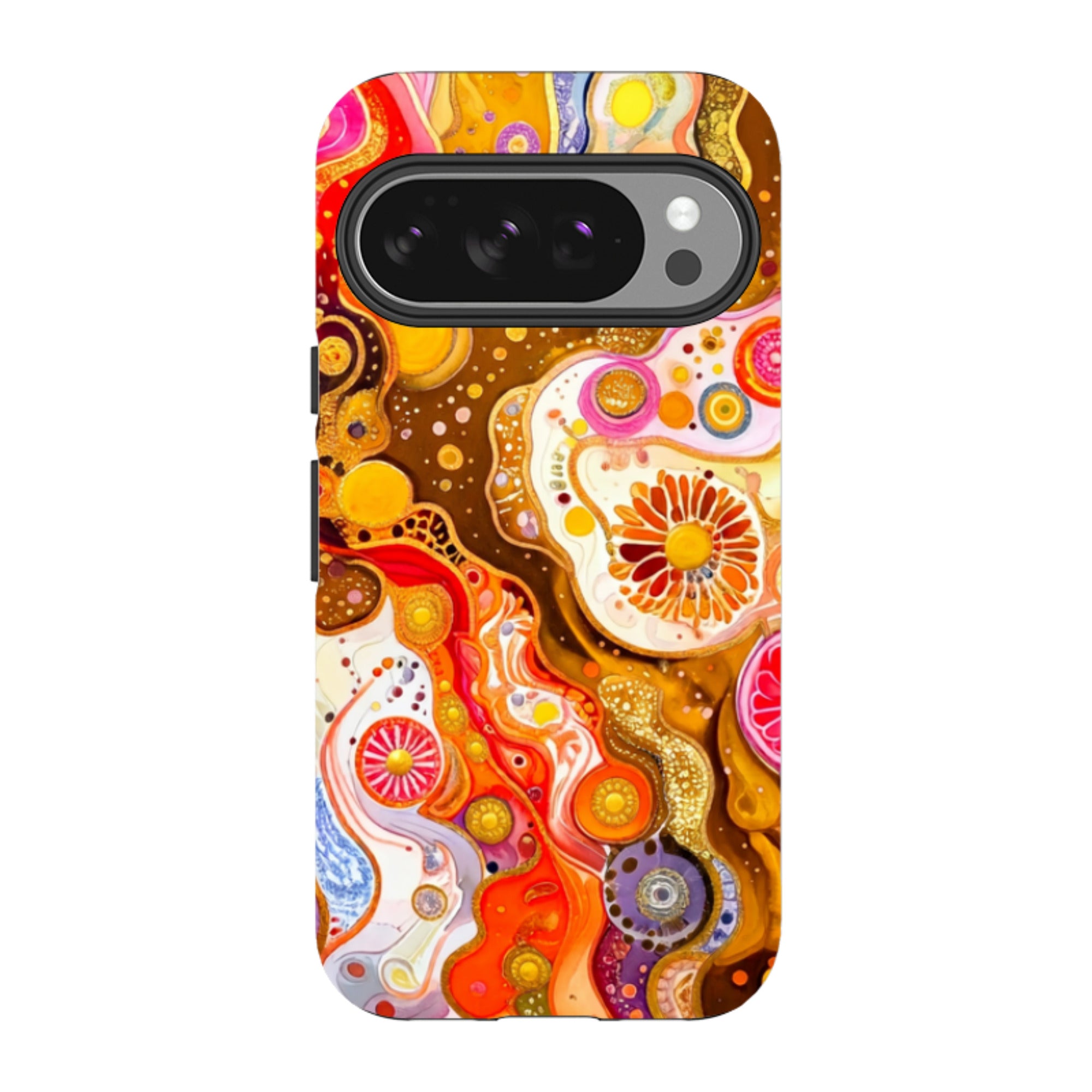 Google Tough Case - Fire Marble