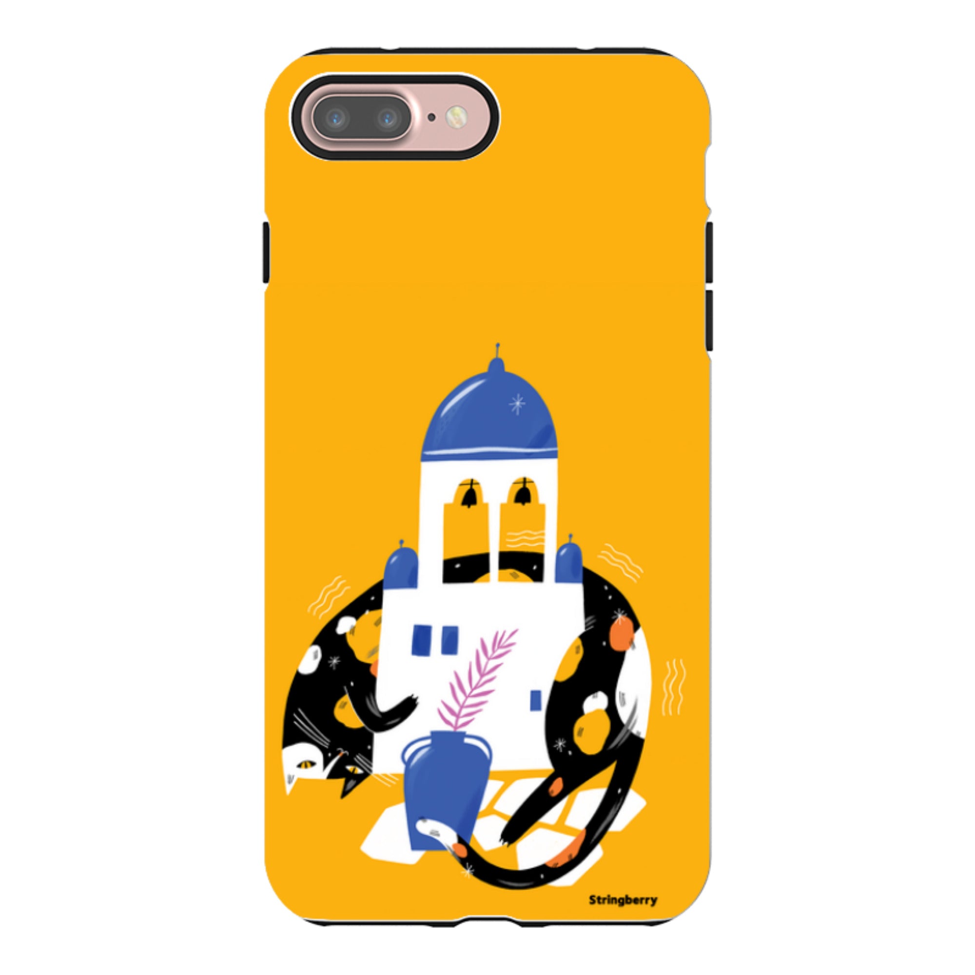 iPhone Tough Case - Calico By Madalina Andronic