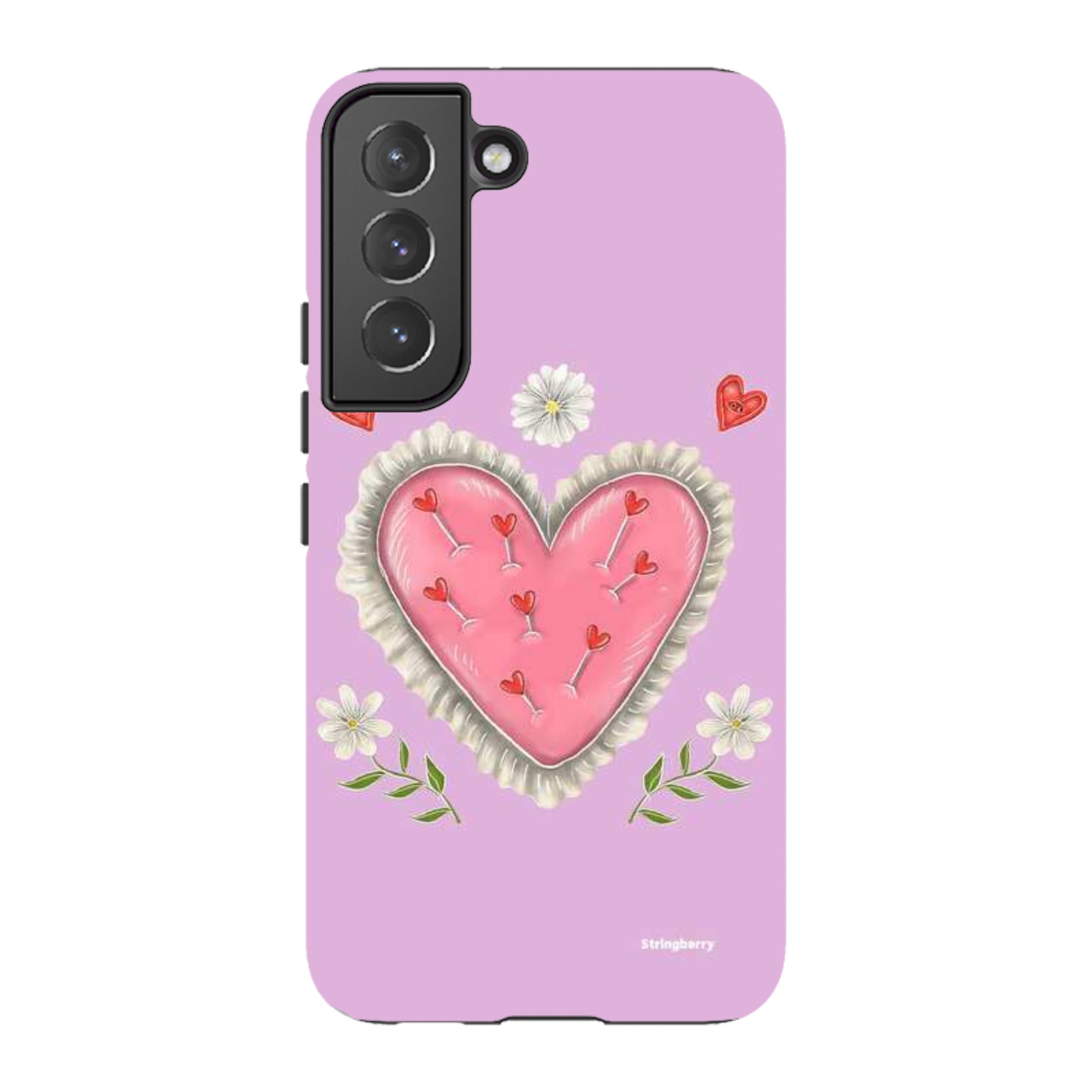 Samsung Tough Case - Heart Pin Cushion By Catherine Rowe