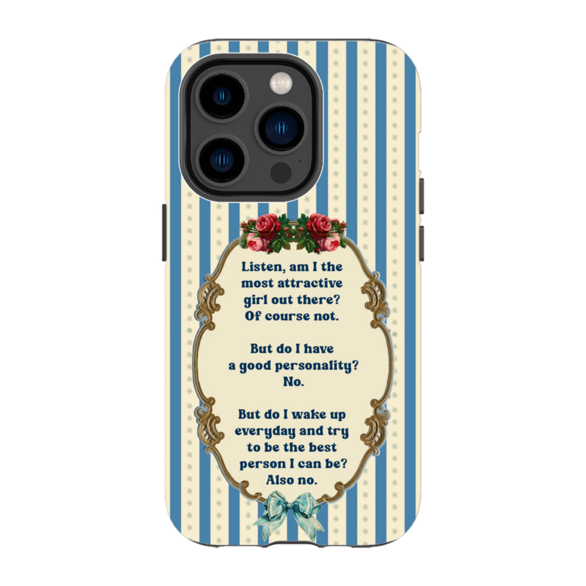 iPhone Tough Case - Attractive By Clare Jordan