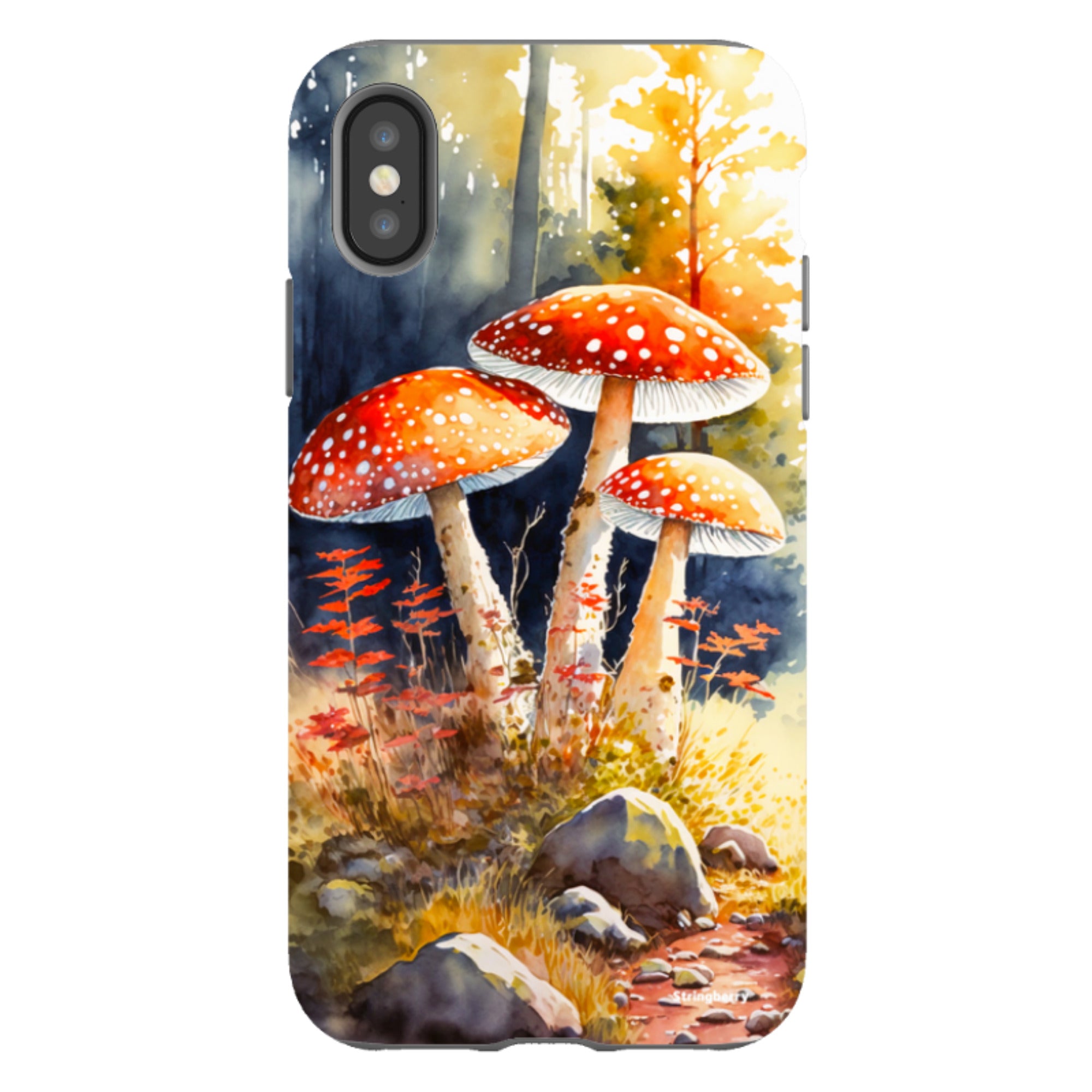 iPhone Tough Case - Mushroom Colour I