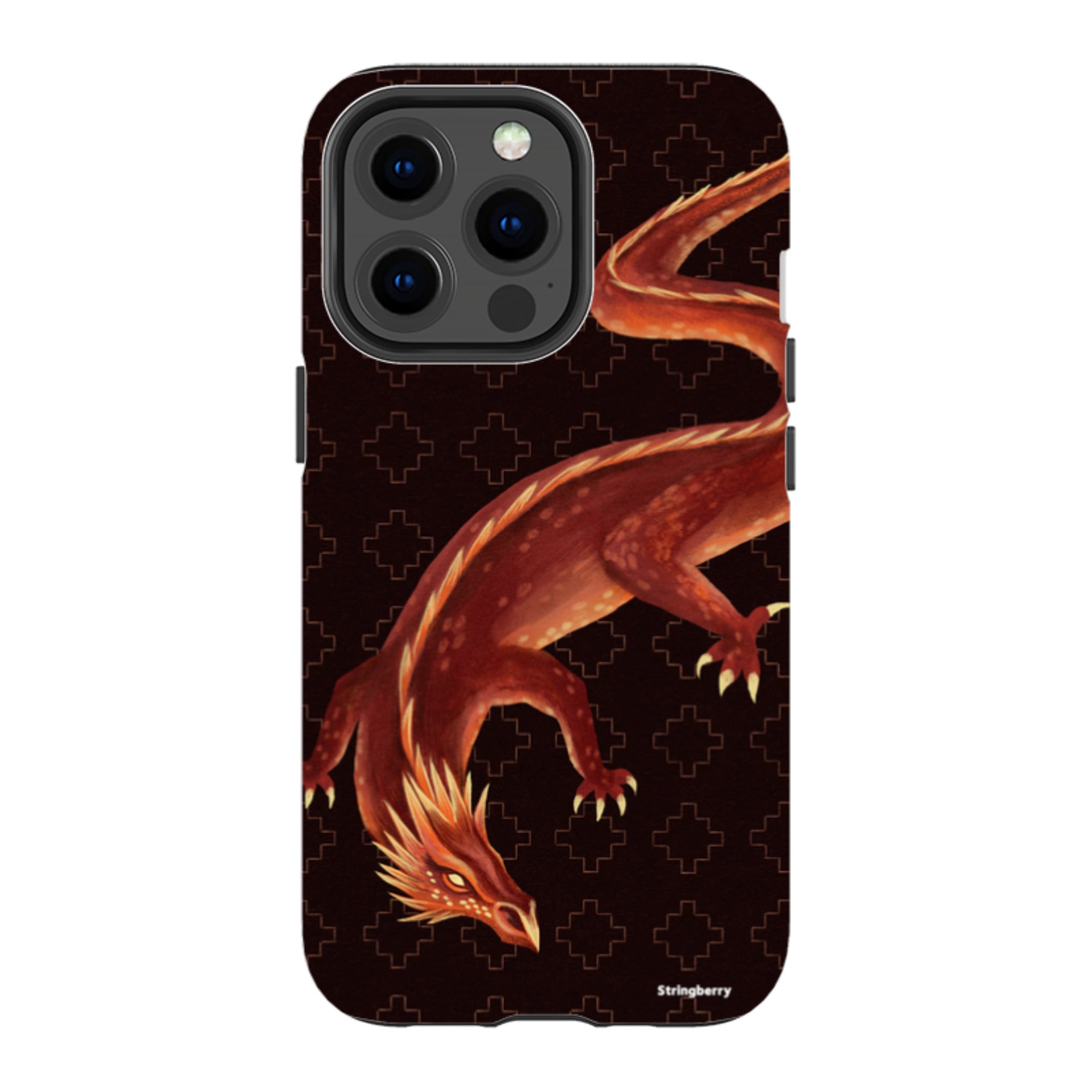 iPhone MagSafe Tough Case - Beowulf Dragon By Anna Stead