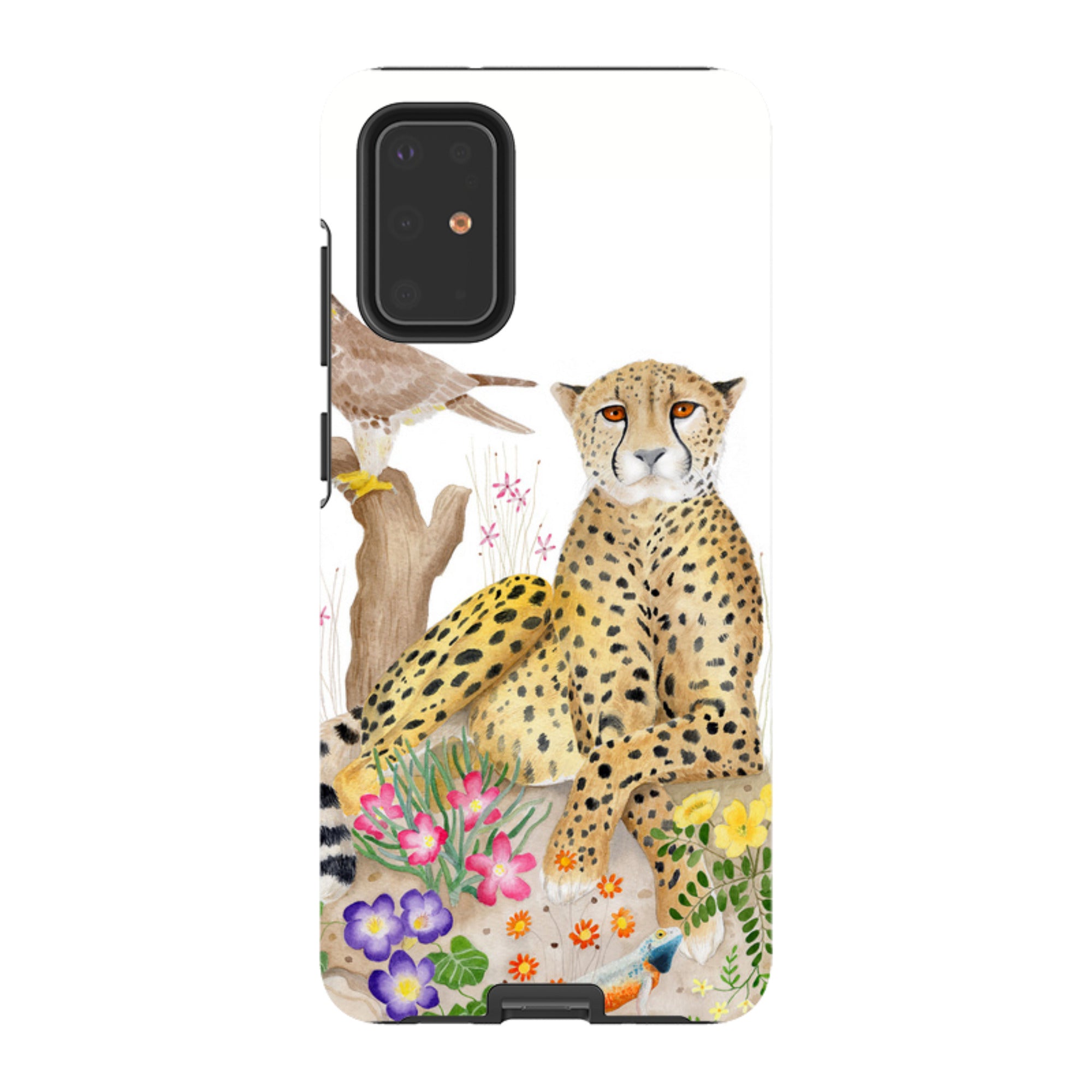 Samsung Tough Case - Botswana Cheetah By Bex Parkin