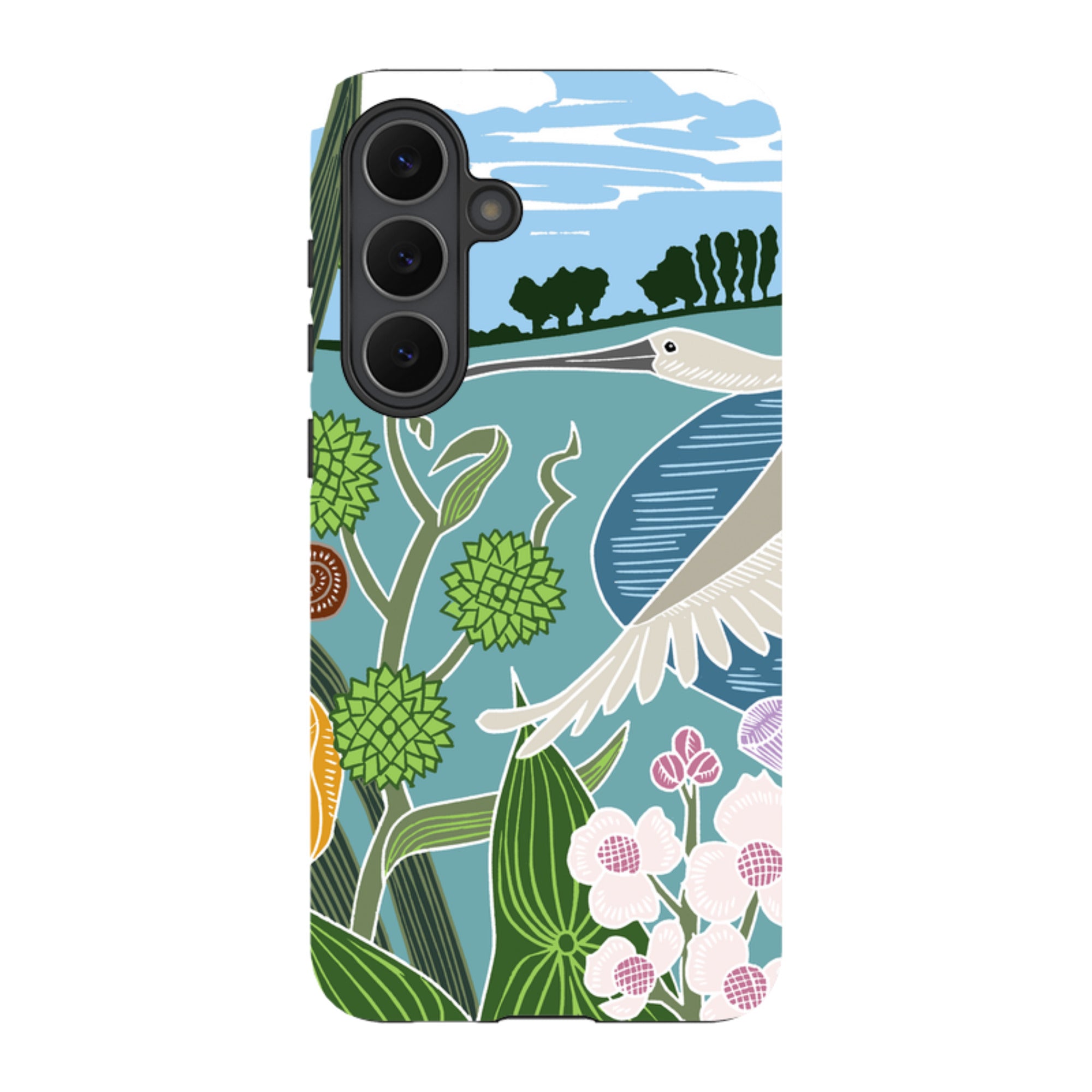 Samsung Tough Case - Spoonbill By Kate Heiss