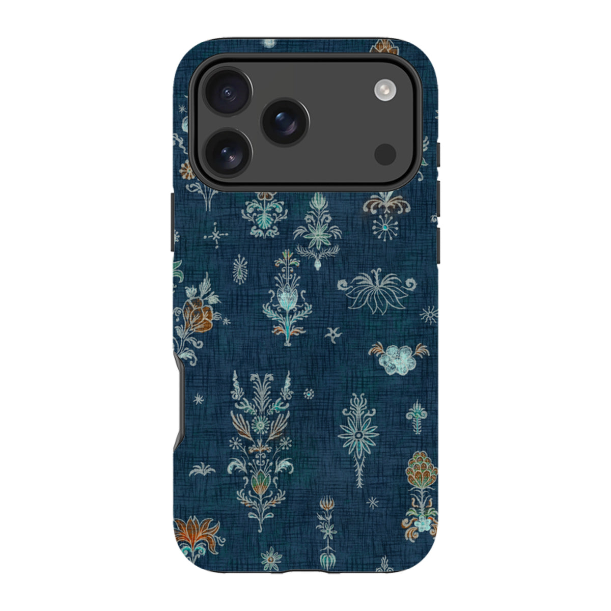 iPhone Tough Case - Jewel Spirit - Navy Rust By Katherine Quinn