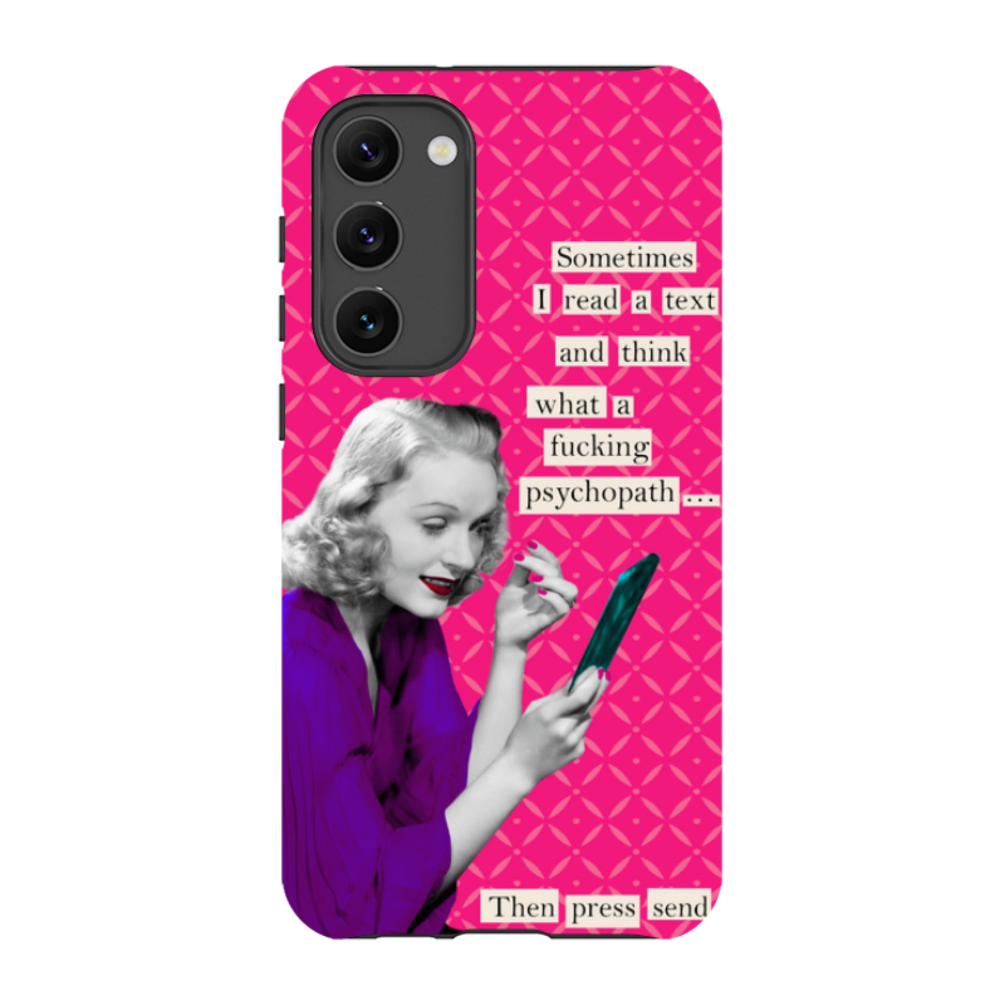 Samsung Tough Case - Psychopath By Clare Jordan