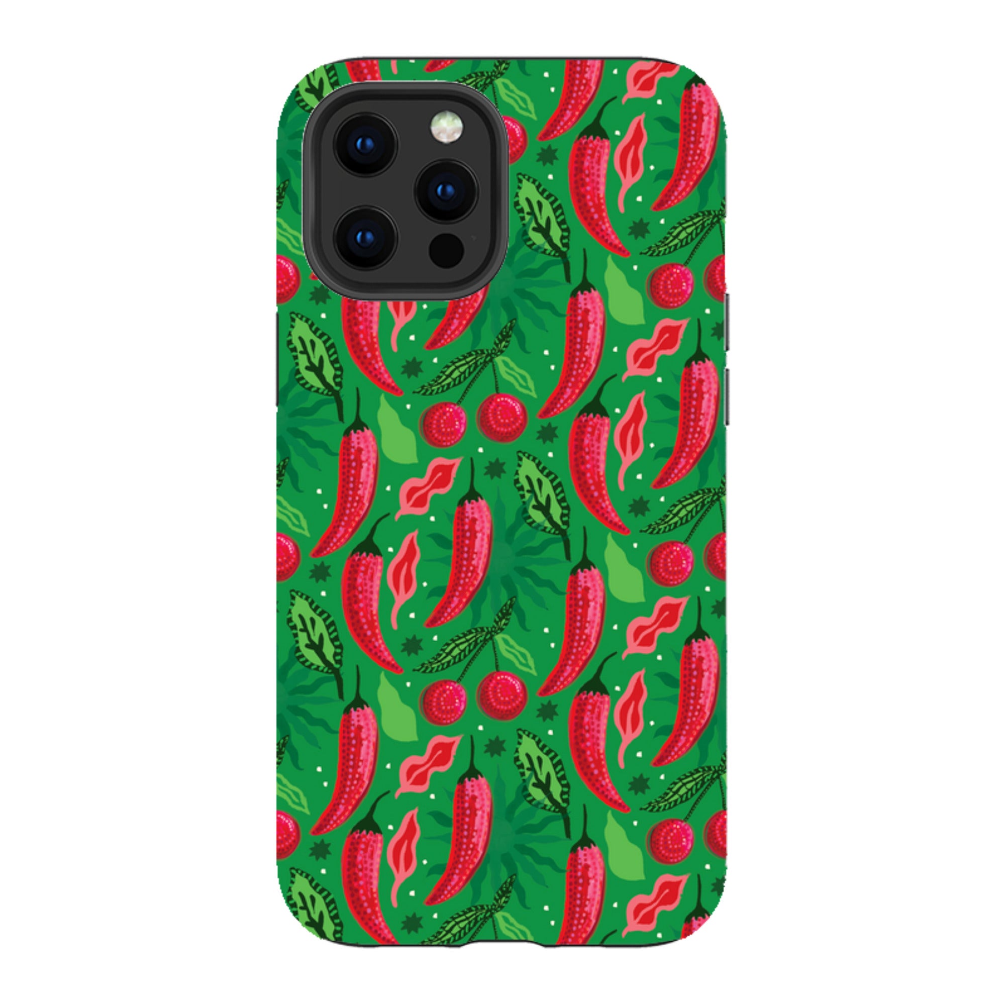 iPhone Tough Case - Chilli Cherry By Emma Frances Grant