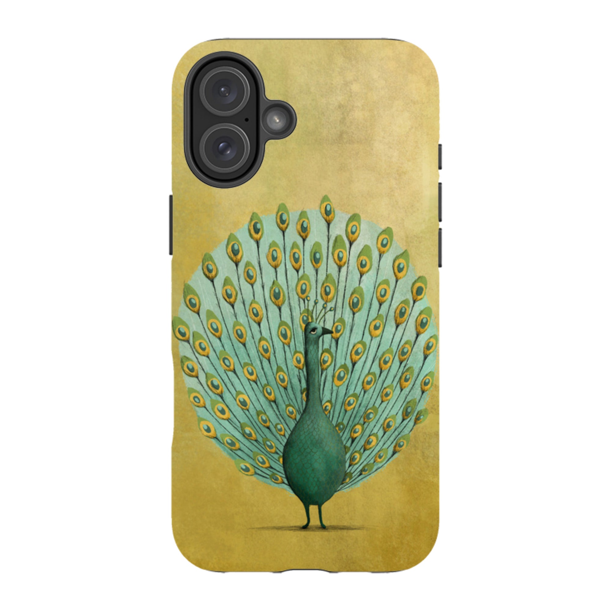 iPhone Tough Case - Peacock By Maja Lindberg