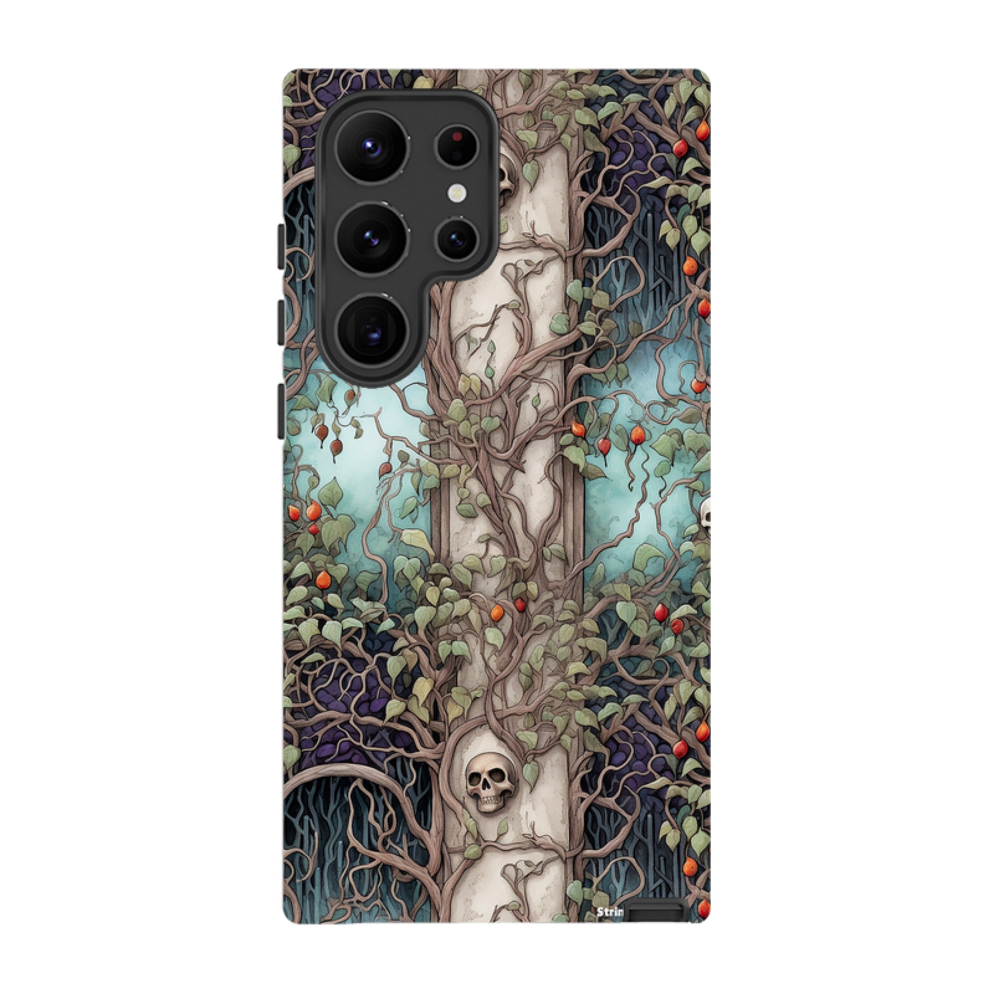 Samsung Tough Case - Skull Trees