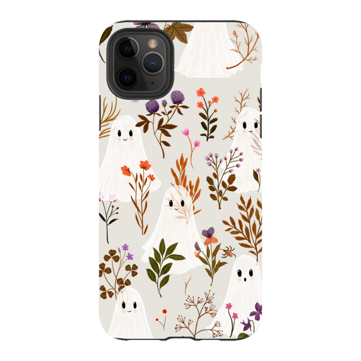 iPhone Tough Case - Ghost in the Garden - Stone By Katherine Quinn