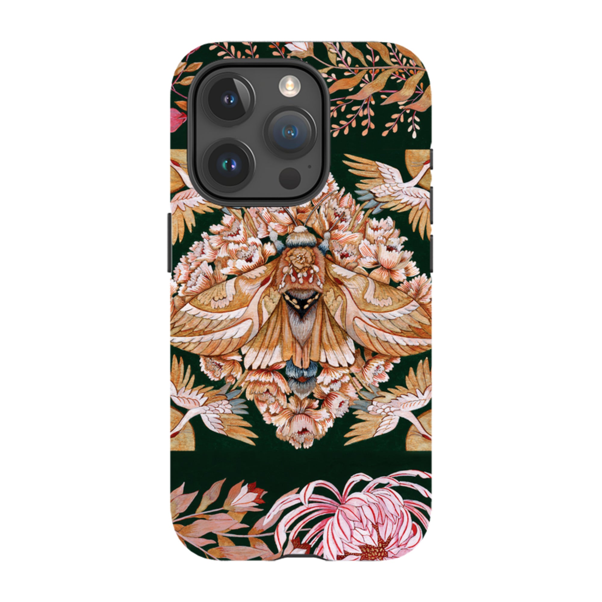 iPhone MagSafe Tough Case -  Golden Moth By Maria Matos