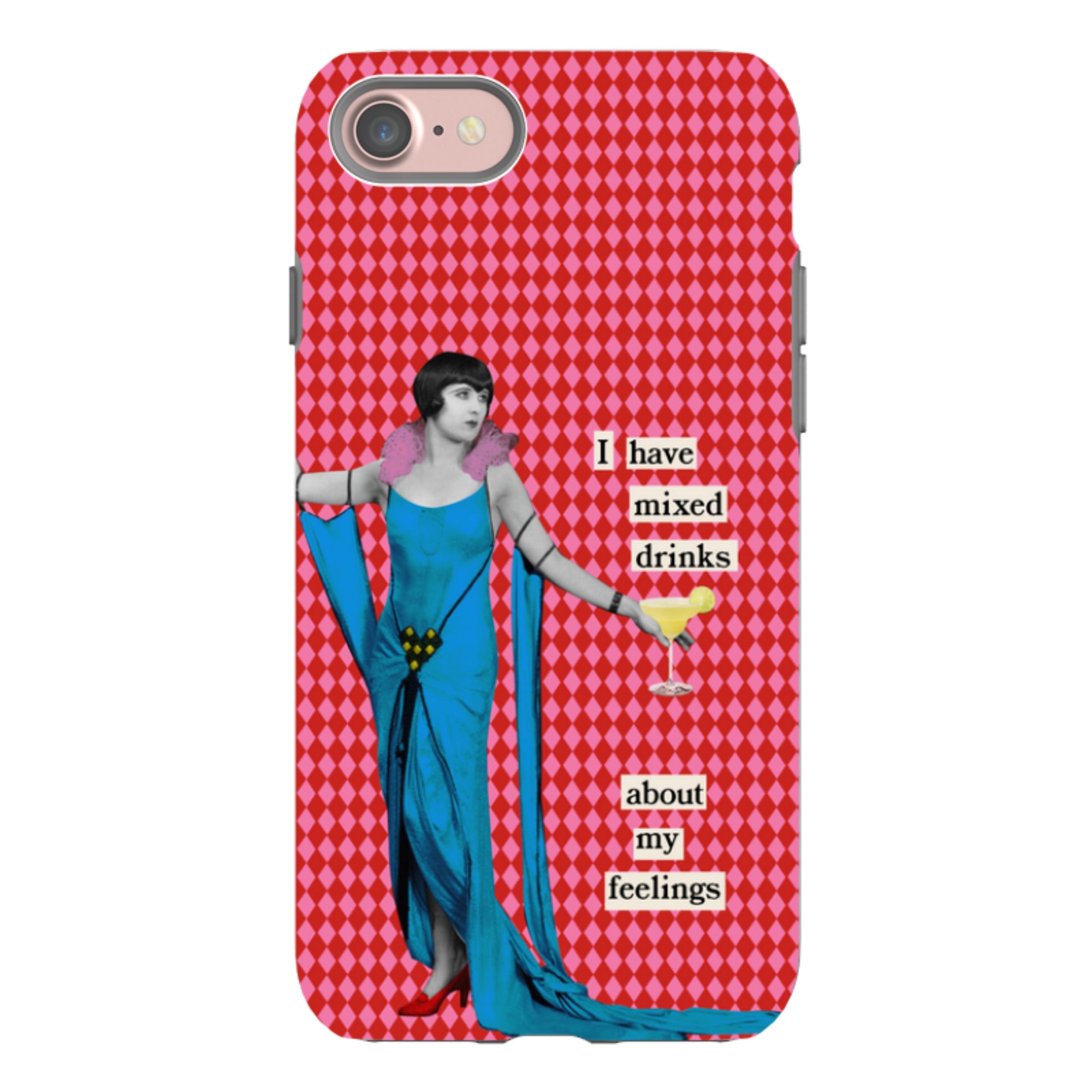 iPhone Tough Case - Mixed Drinks By Clare Jordan
