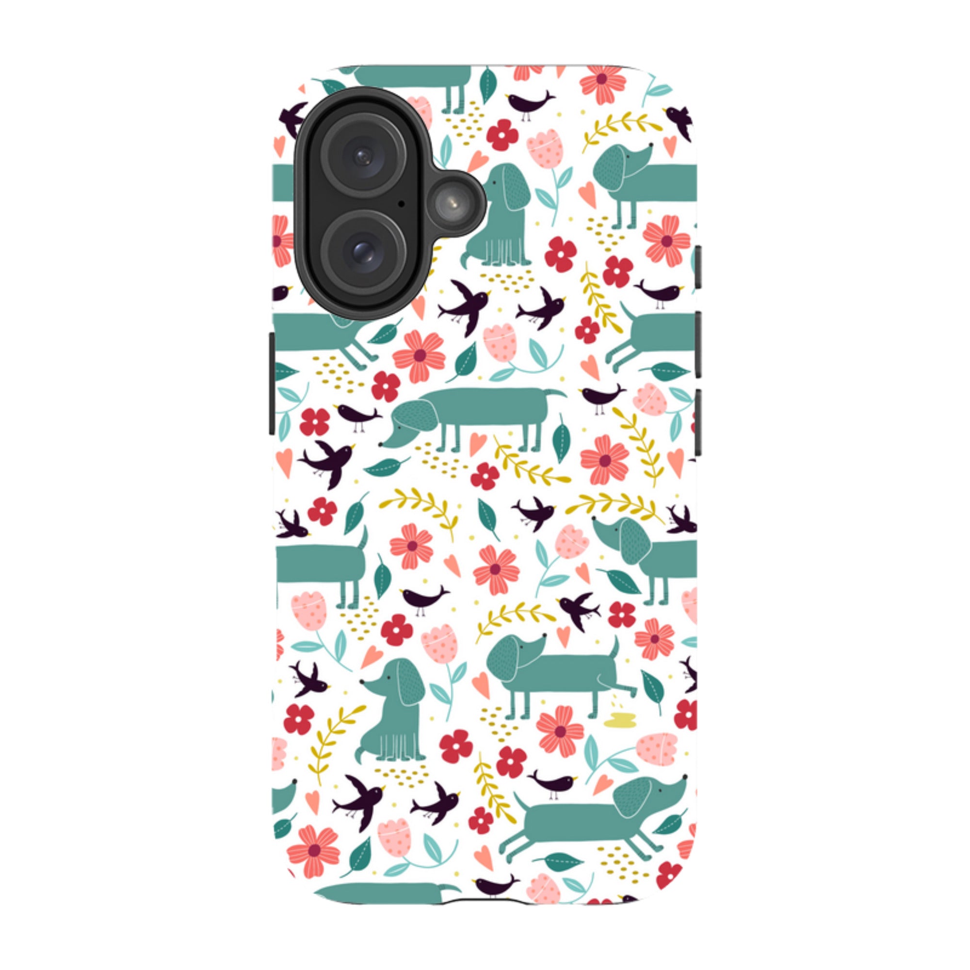 iPhone Tough Case - Cheeky Daschunds By Suzy Taylor