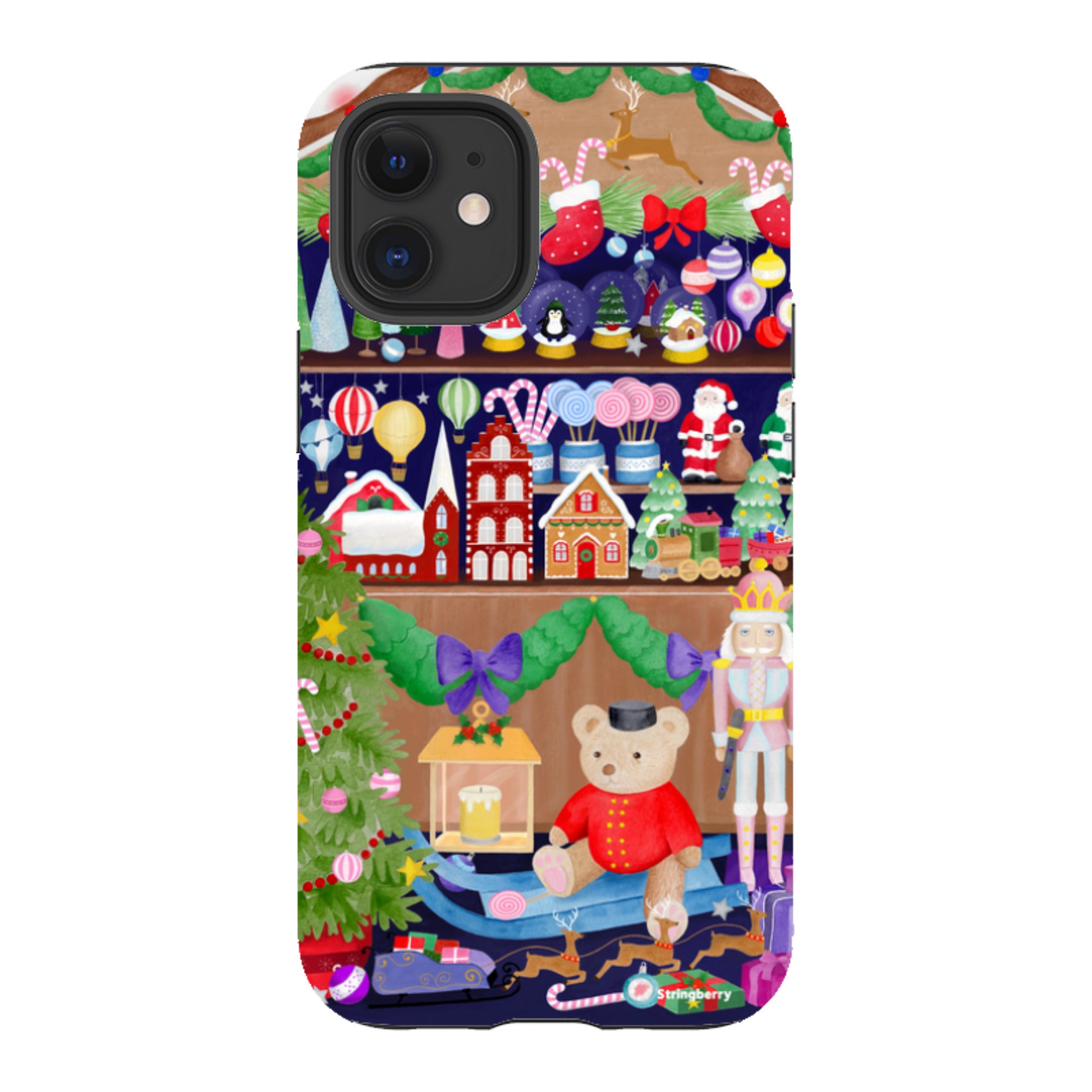 iPhone Tough Case - Christmas Shop By Bex Parkin