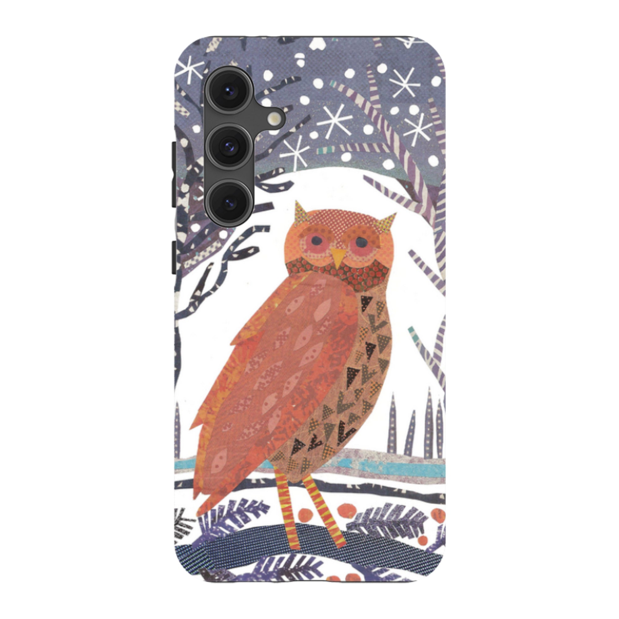 Samsung Tough Case - Winter Owl By Jane Robbins