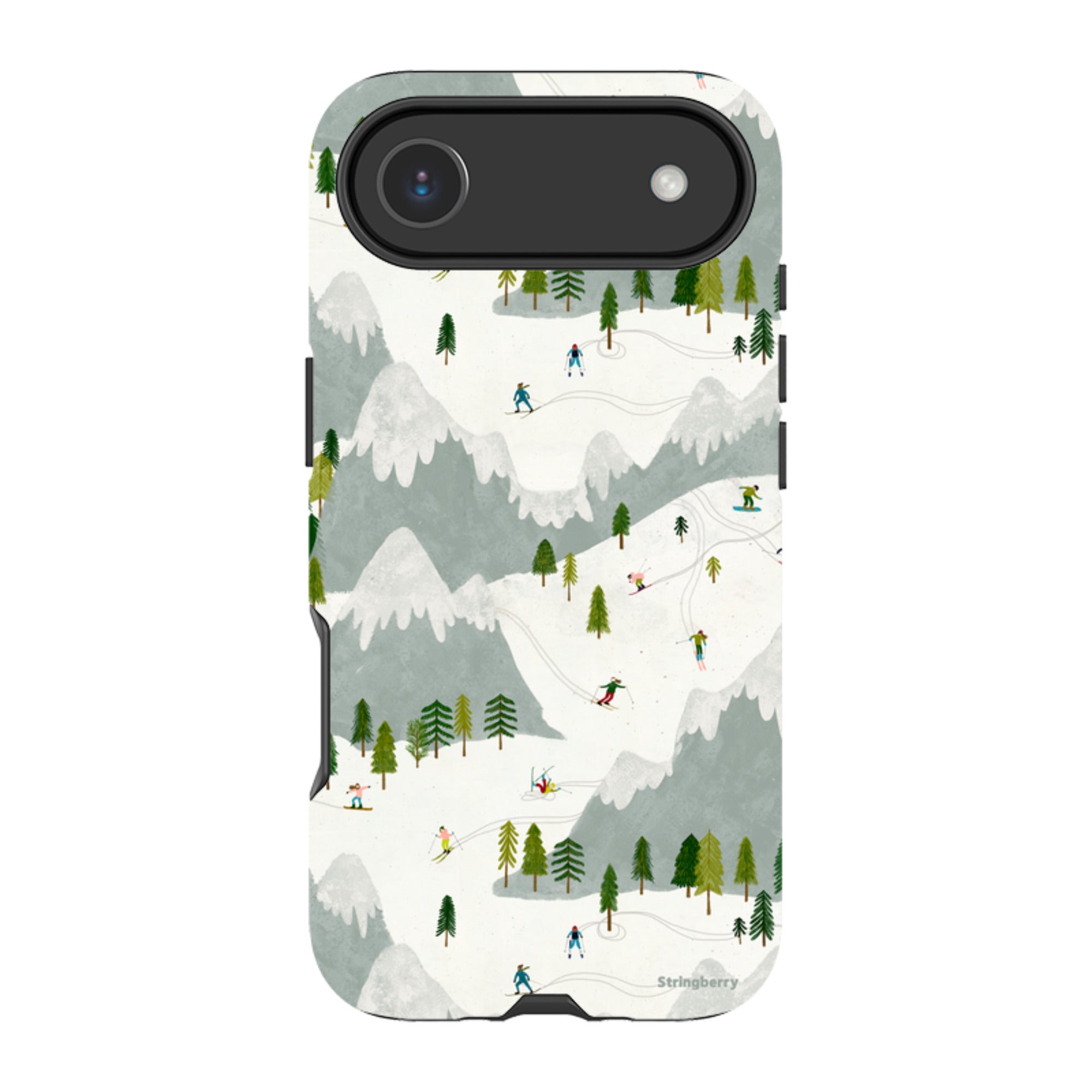 iPhone Tough Case - Winter Landscape I By Katherine Quinn