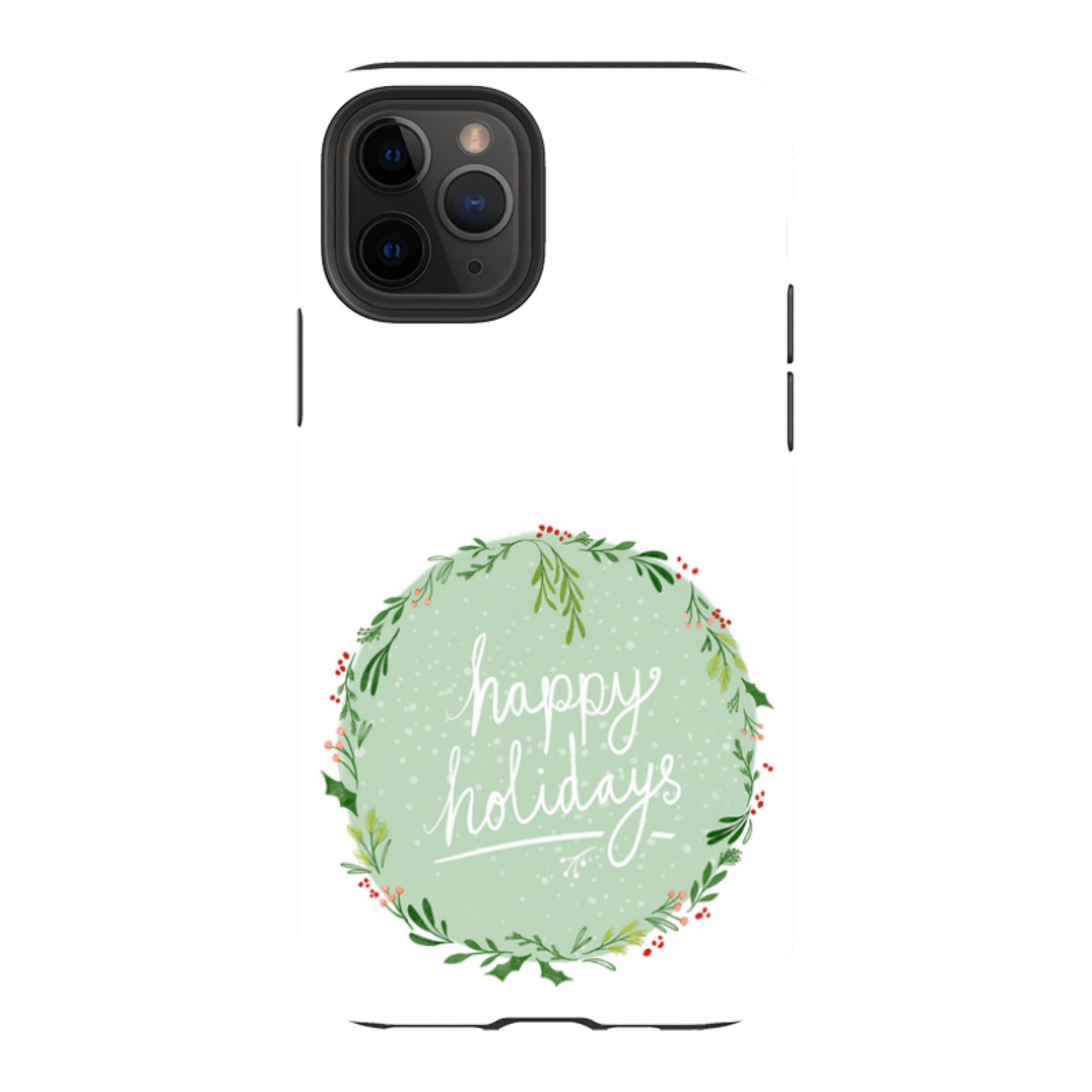 iPhone Tough Case - Happy Holidays By Katherine Quinn