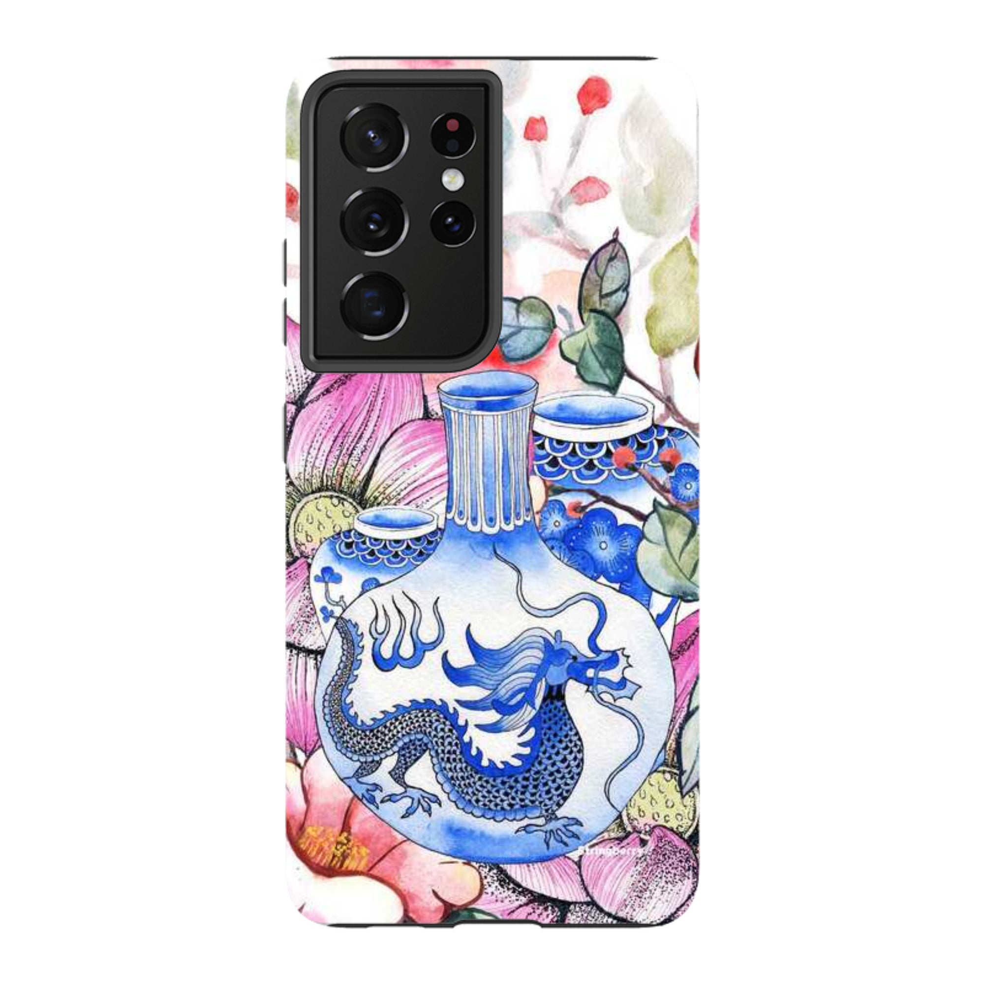 Samsung Tough Case - Dragon Vase