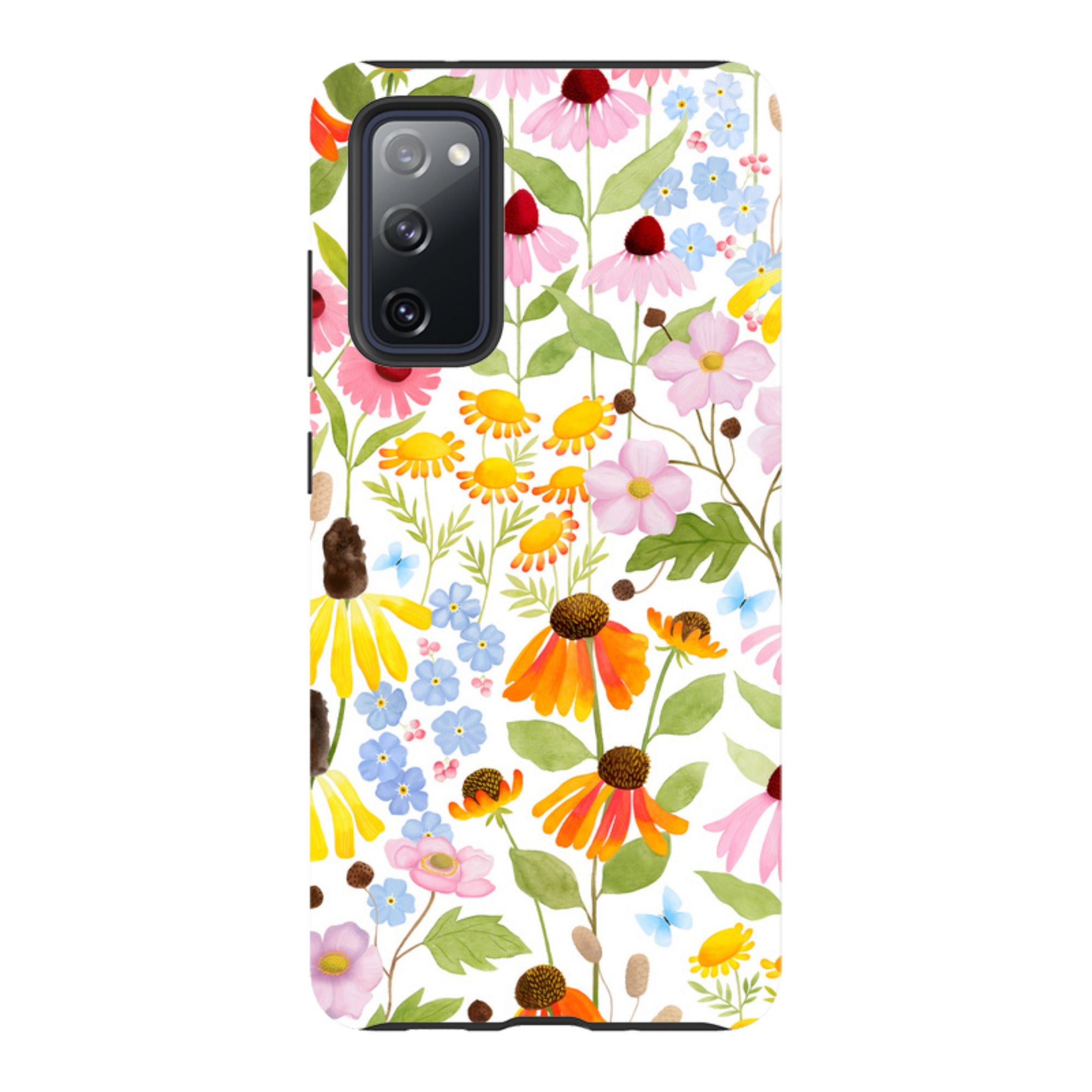 Samsung Tough Case - Wildflower Pattern By Bex Parkin