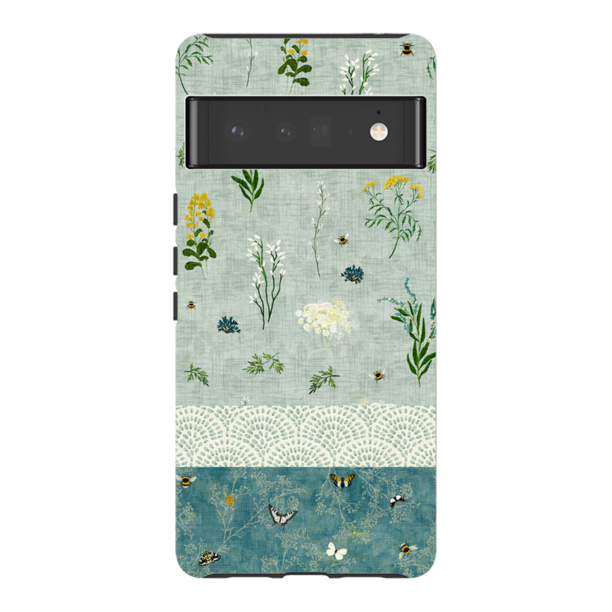 Google Tough Case - Song Bird Florals and Bees 2 By Katherine Quinn