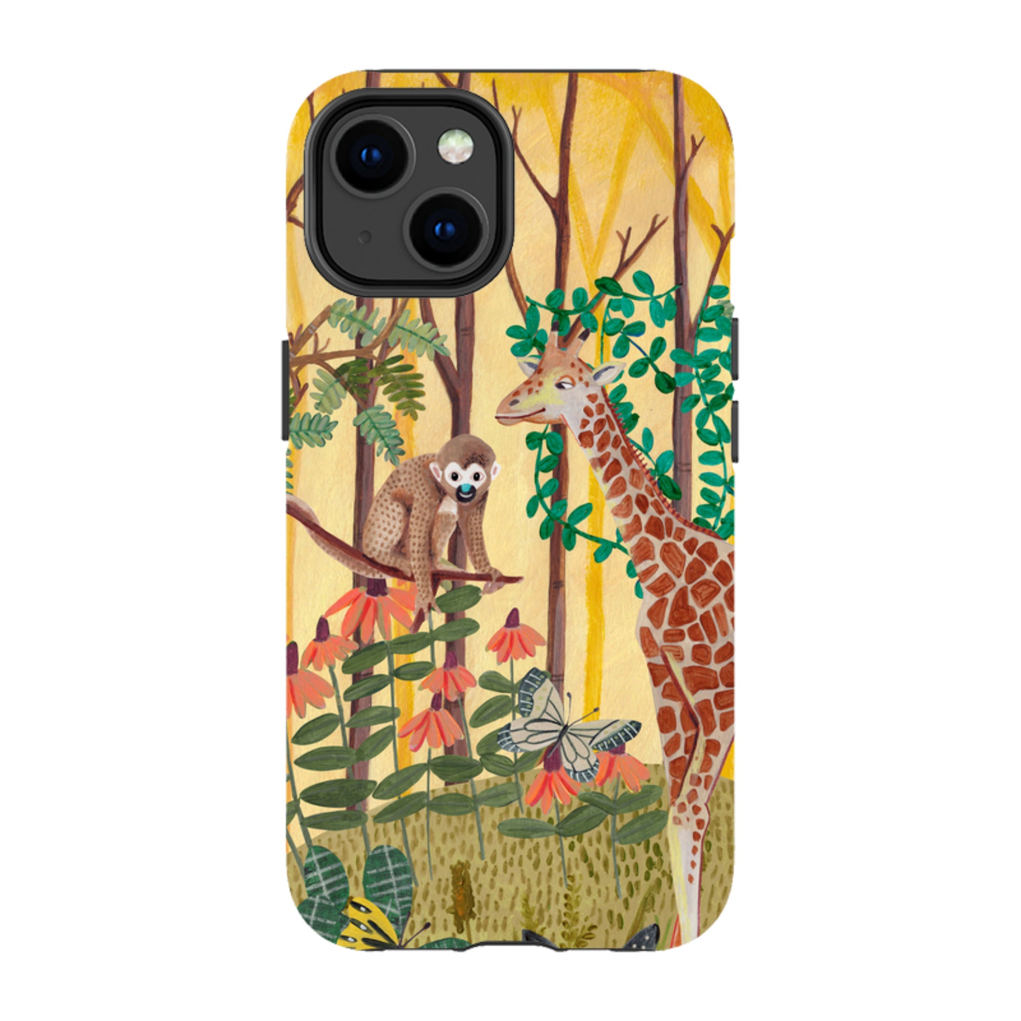 iPhone MagSafe Tough Case -  Giraffe By Caroline Bonne Muller