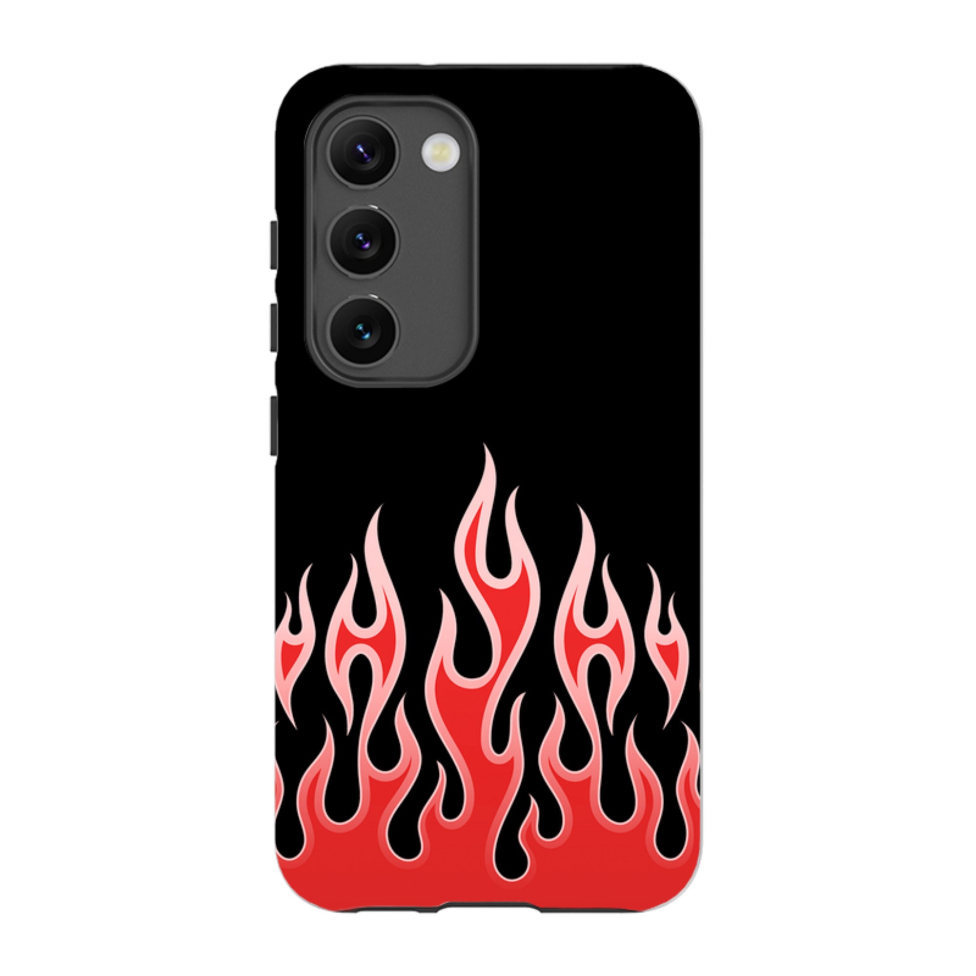 Samsung Tough Case - Red Flames