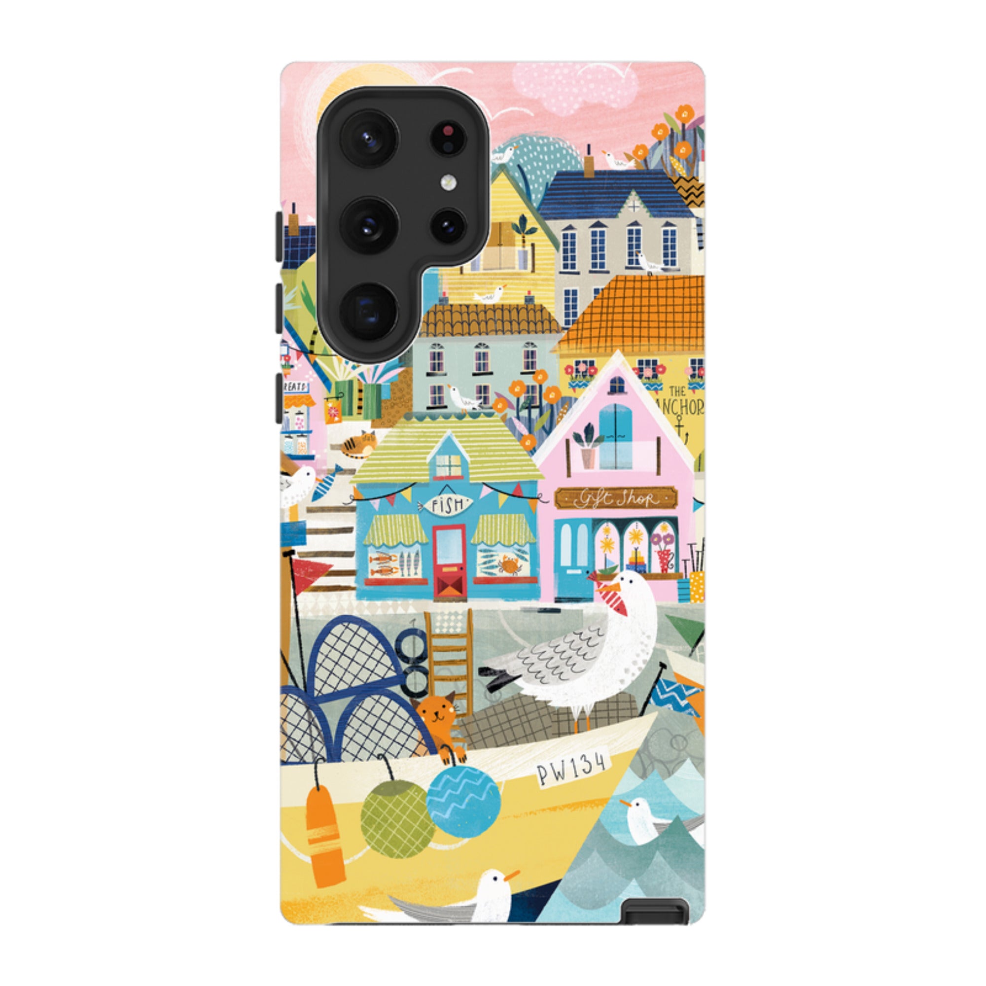 Samsung Tough  Case - Harbour 2 By Ali Brookes