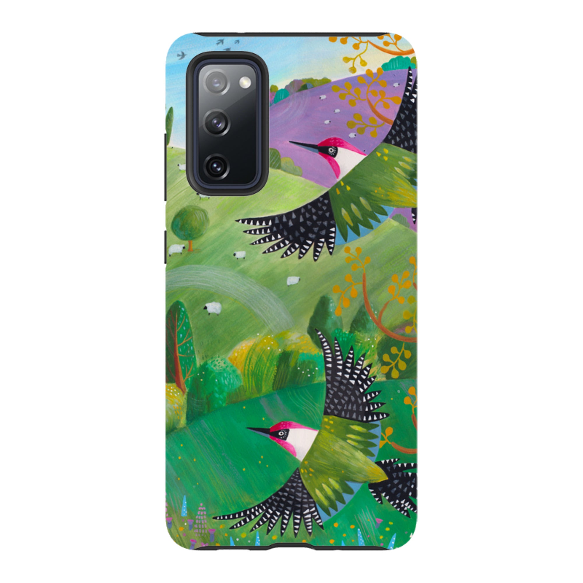 Samsung Tough Case - Woodpeckers By Bex Parkin