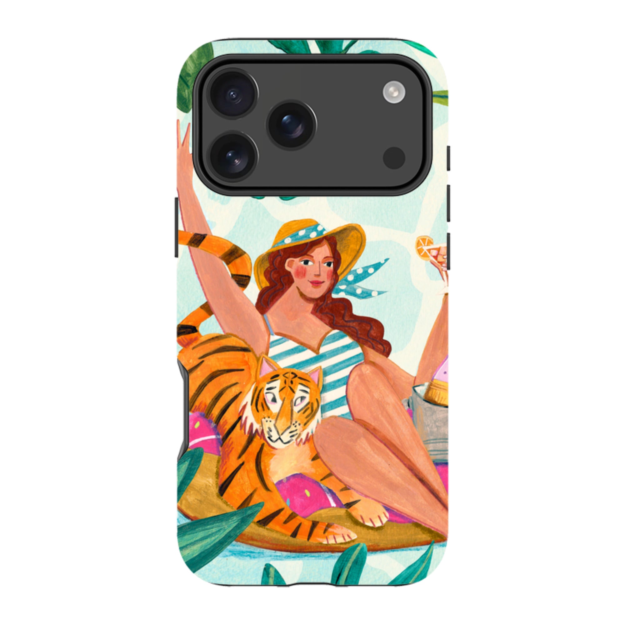 iPhone MagSafe Tough Case -  Pool By Caroline Bonne Muller