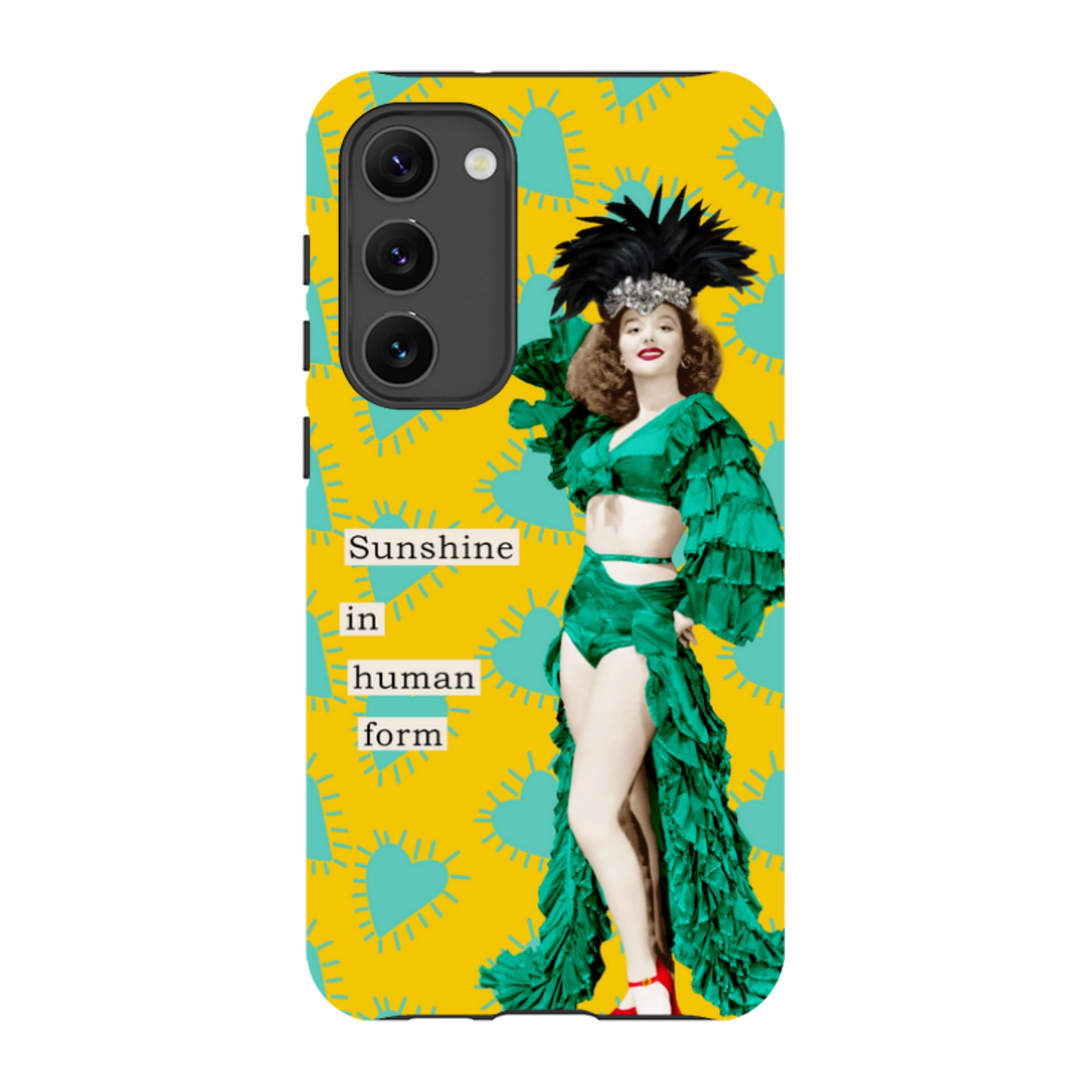 Samsung Tough Case - Sunshine in Human Form  By Clare Jordan