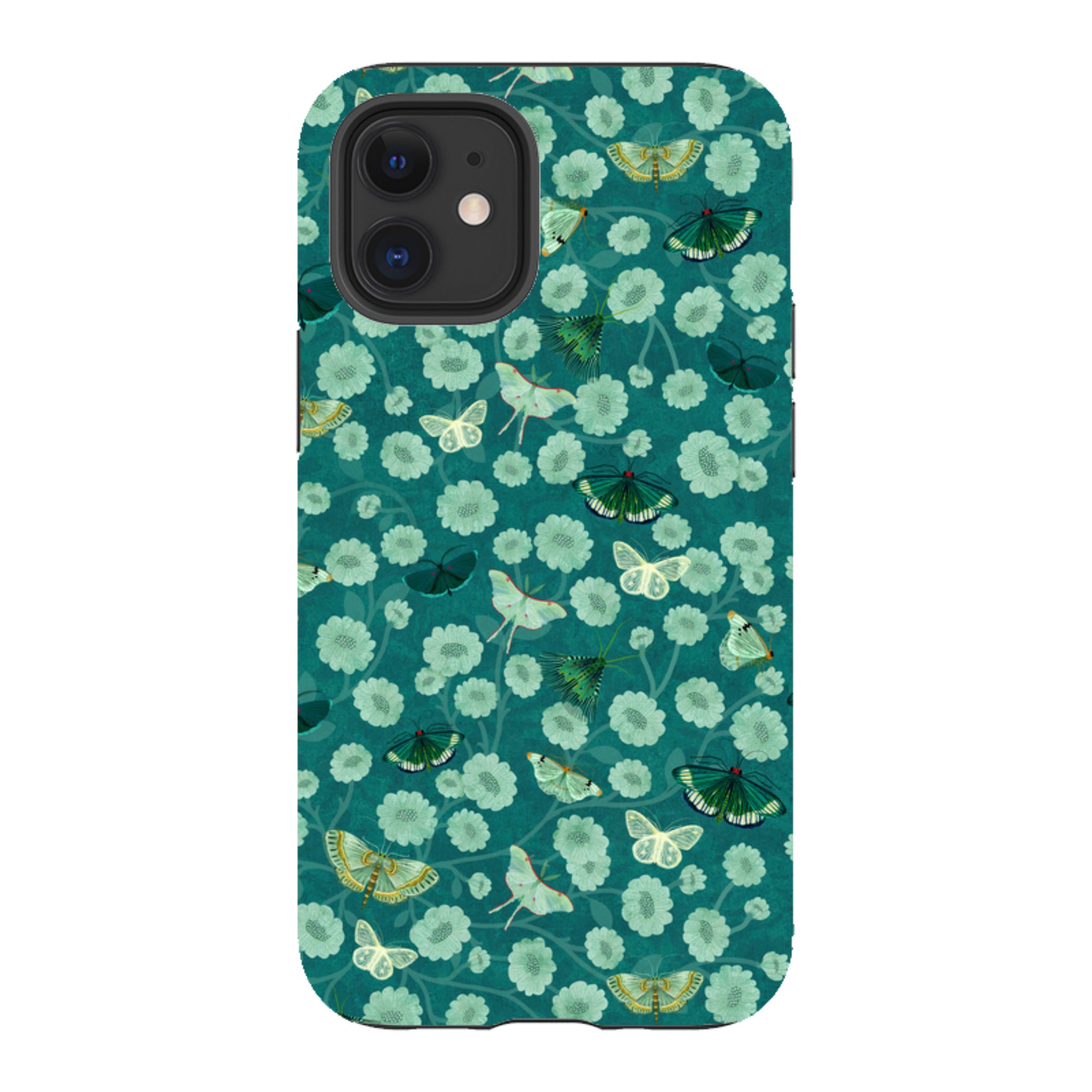 iPhone Tough Case - Small Moths 2 By Katherine Quinn