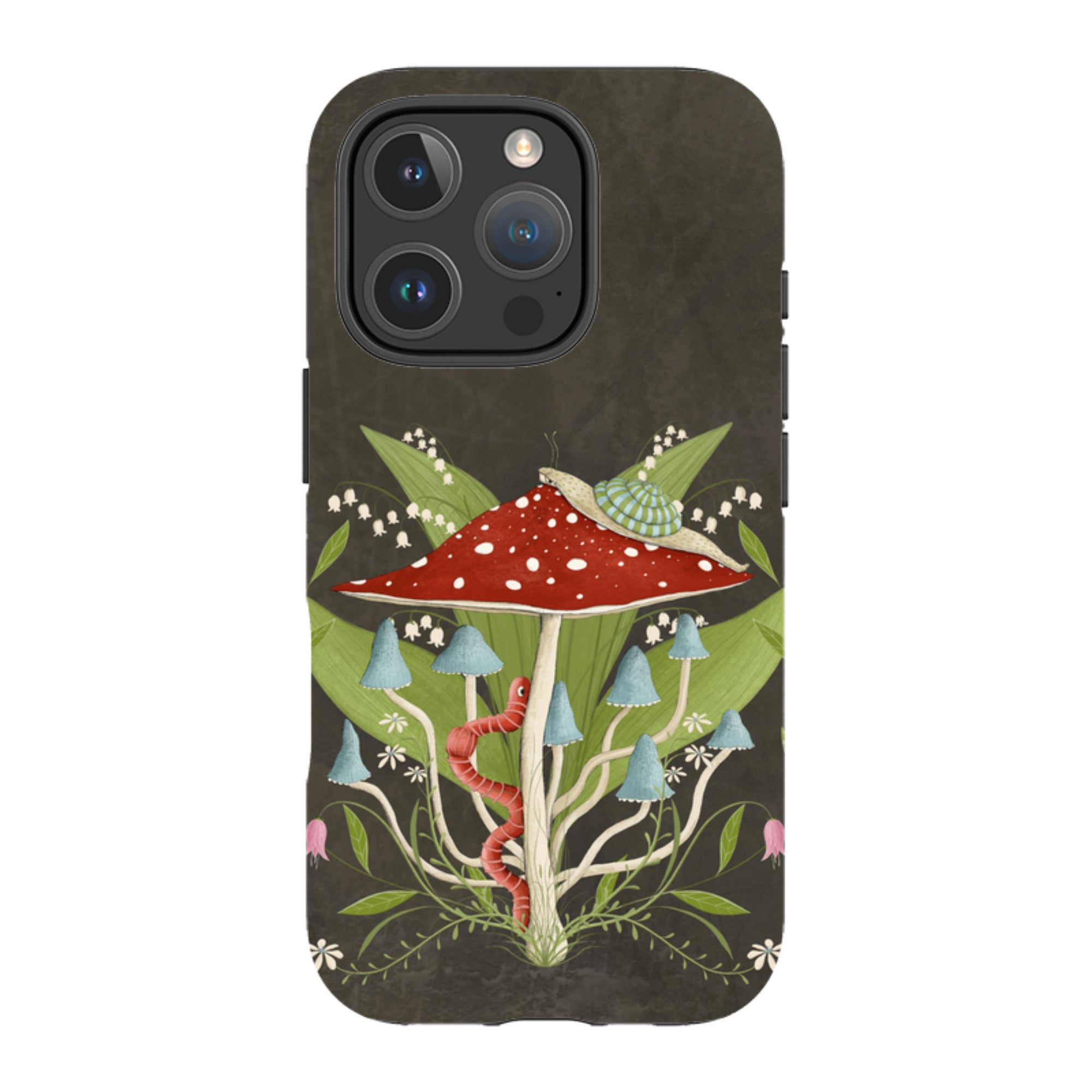 iPhone Tough Case - Worm By Maja Lindberg
